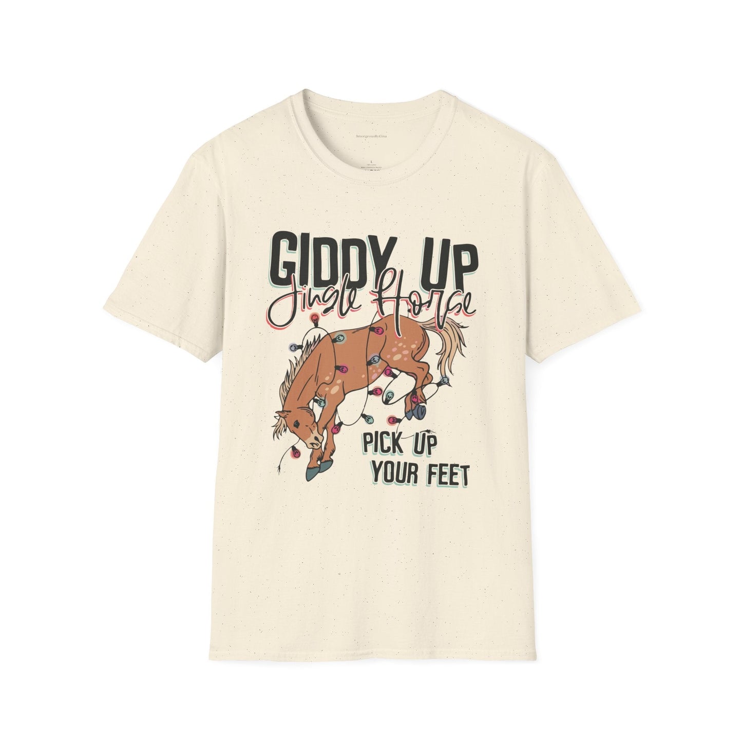 Jingle Horse Softstyle T-Shirt - SmorgeousByGina
