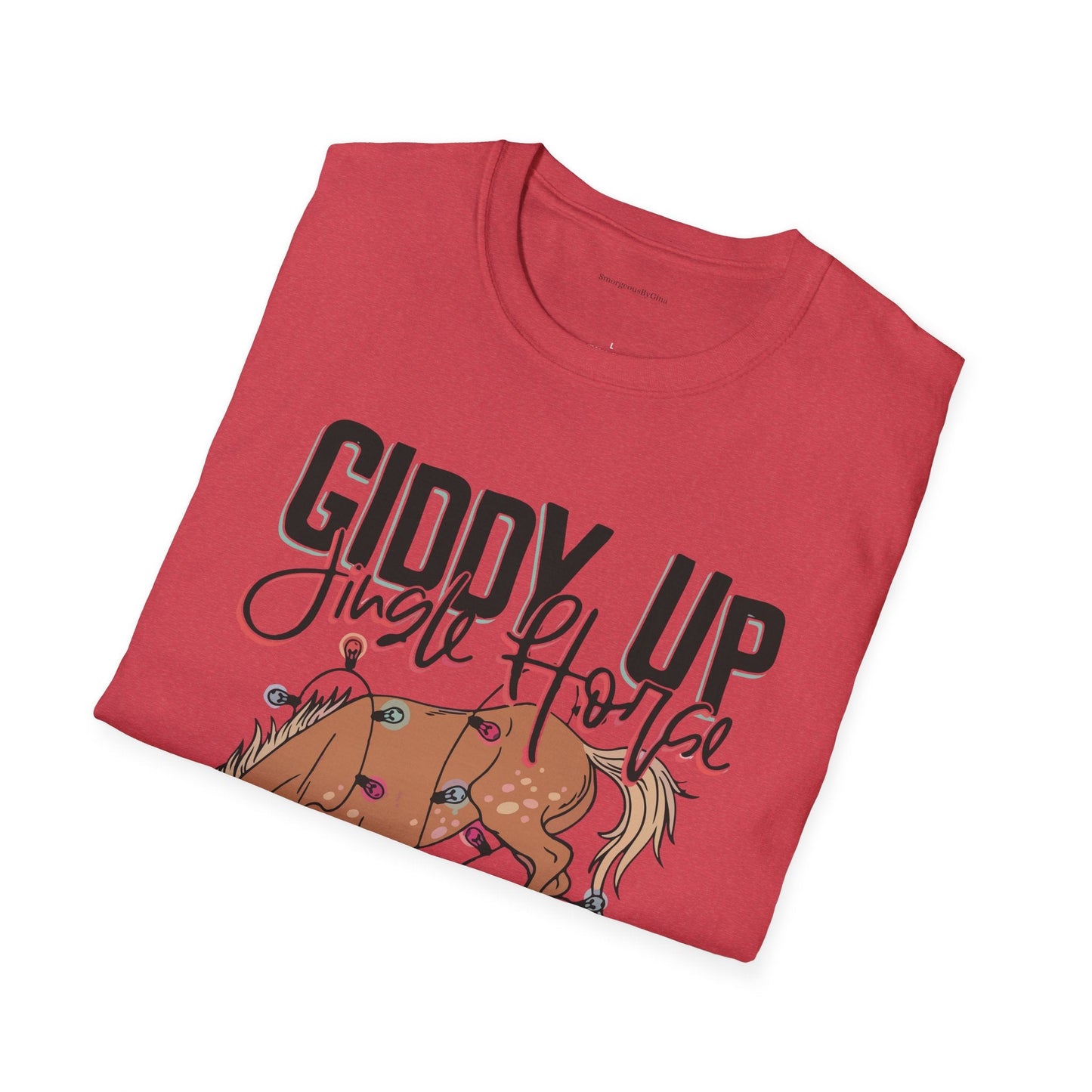 Jingle Horse Softstyle T-Shirt - SmorgeousByGina