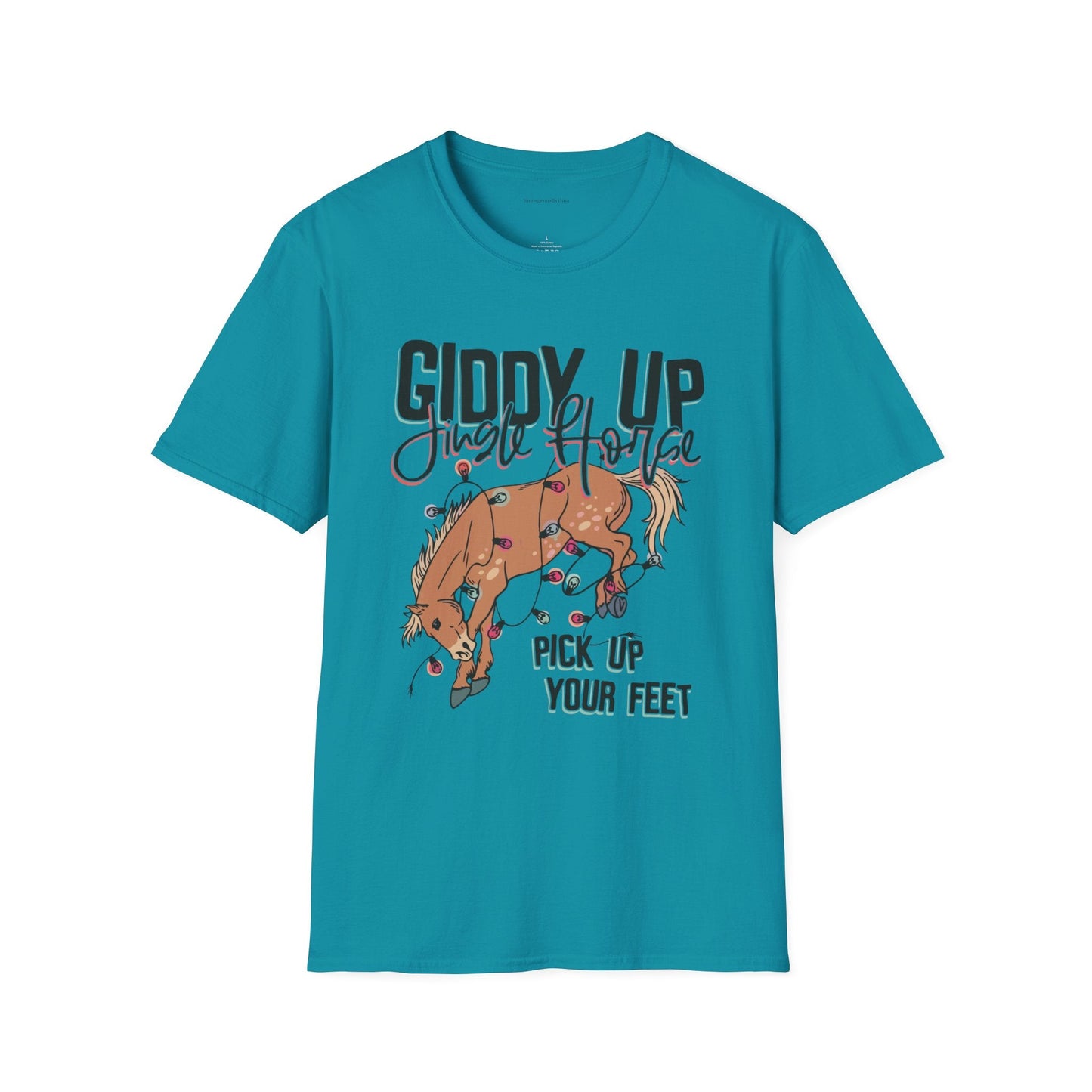 Jingle Horse Softstyle T-Shirt - SmorgeousByGina
