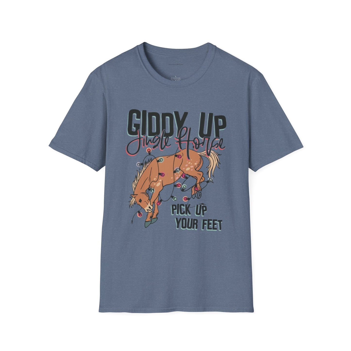Jingle Horse Softstyle T-Shirt - SmorgeousByGina