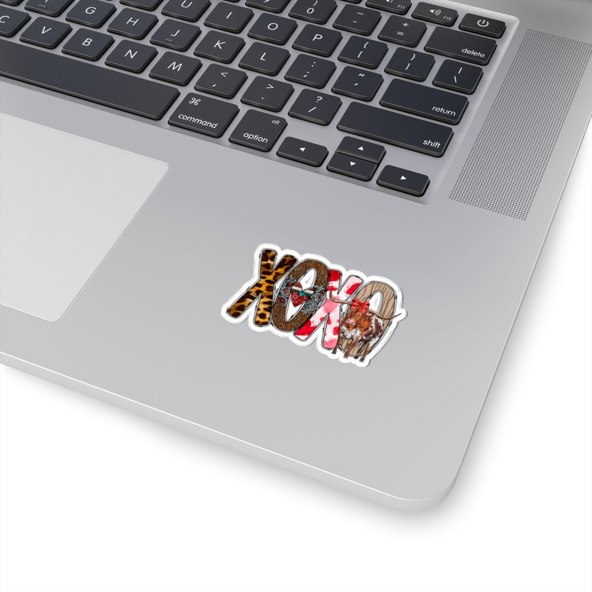 Longhorn, Hugs and Kisses, Kiss-Cut Stickers - SmorgeousByGina