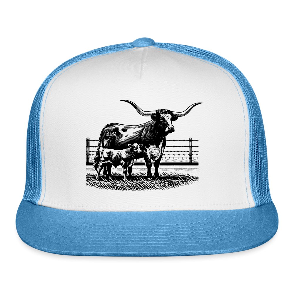 Longhorn Pair Trucker Cap - SmorgeousByGina