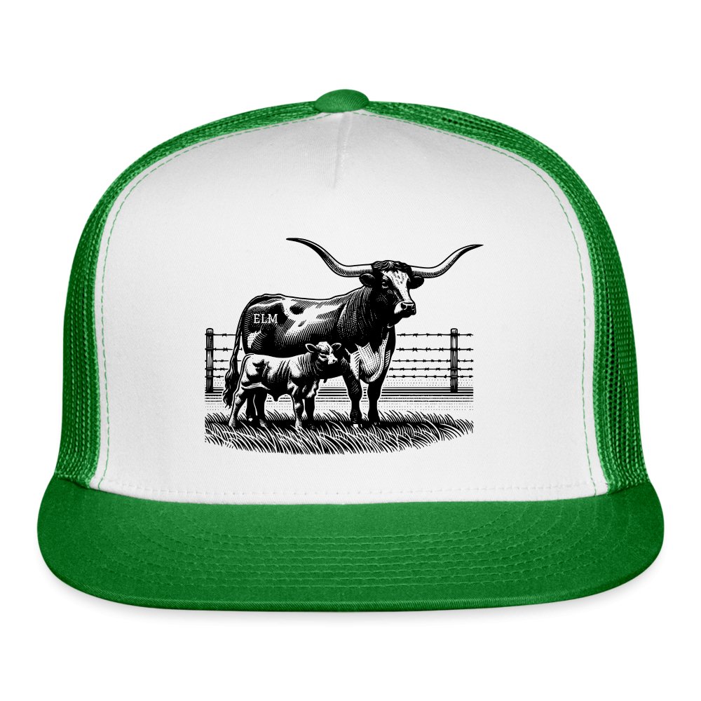 Longhorn Pair Trucker Cap - SmorgeousByGina