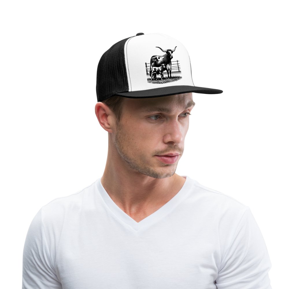 Longhorn Pair Trucker Cap - SmorgeousByGina