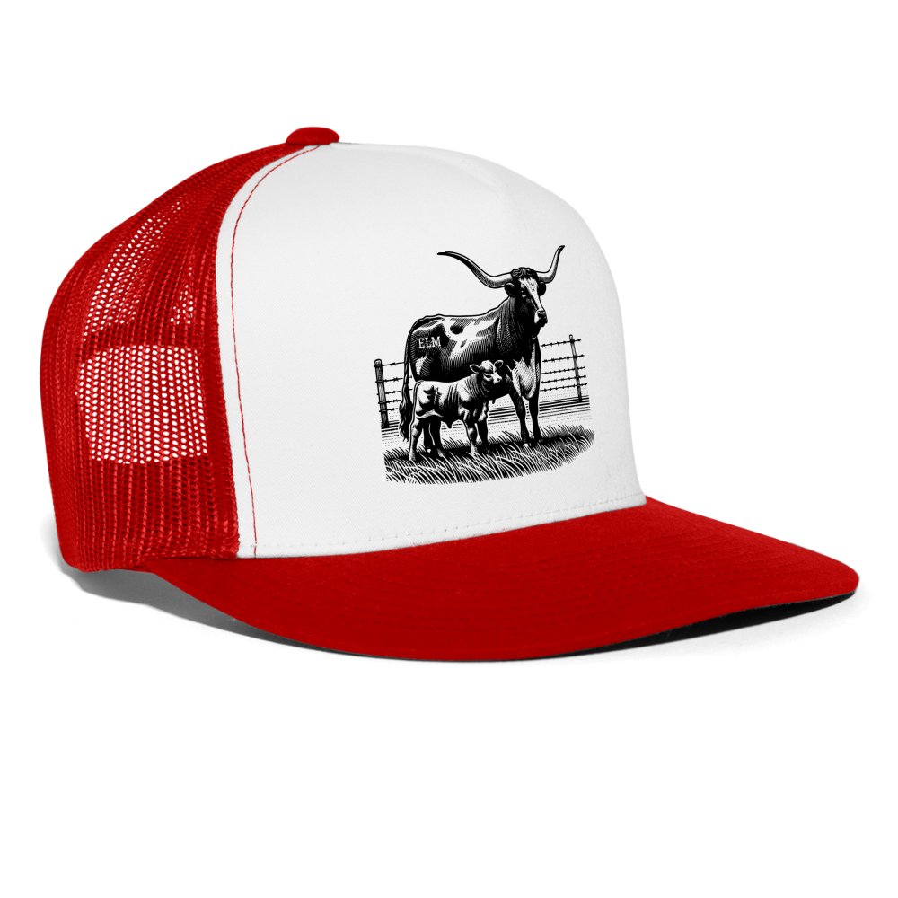 Longhorn Pair Trucker Cap - SmorgeousByGina