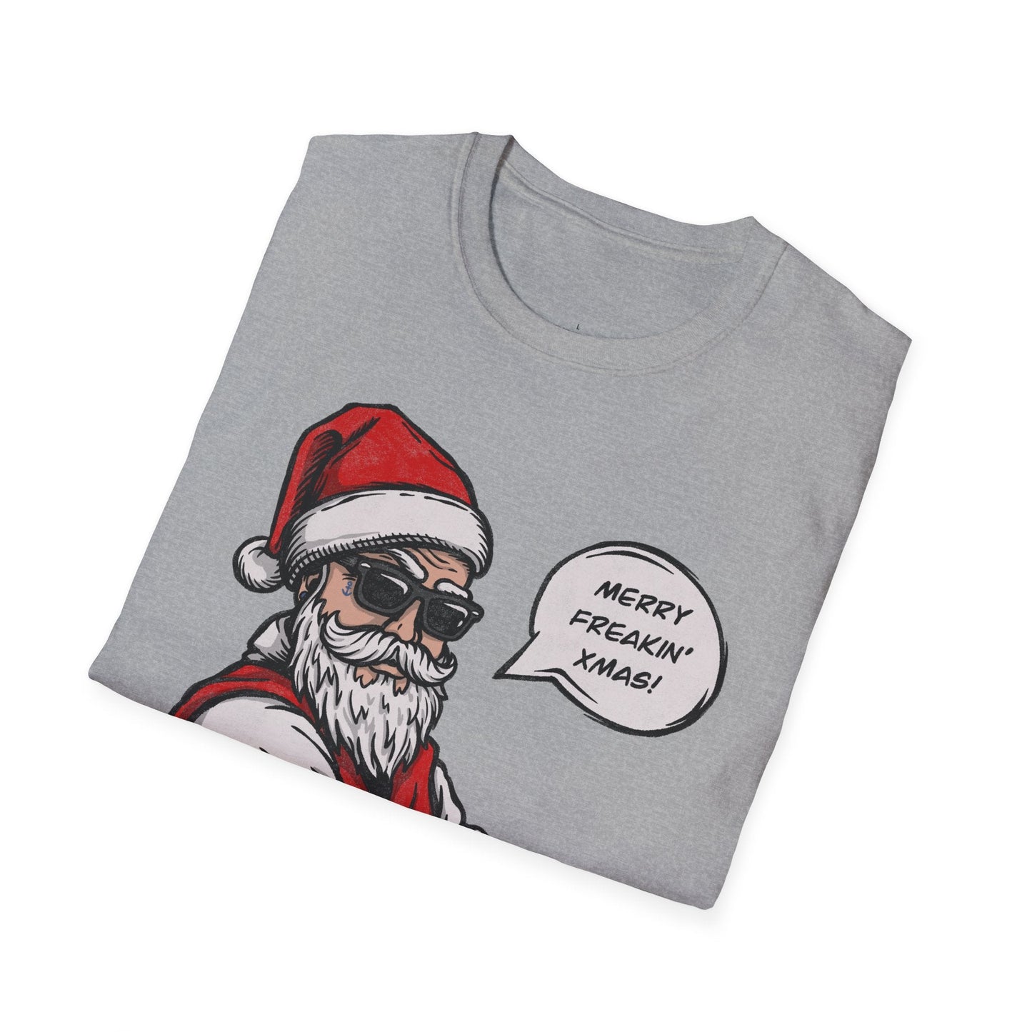 Merry Freaking Christmas Softstyle T-Shirt - SmorgeousByGina