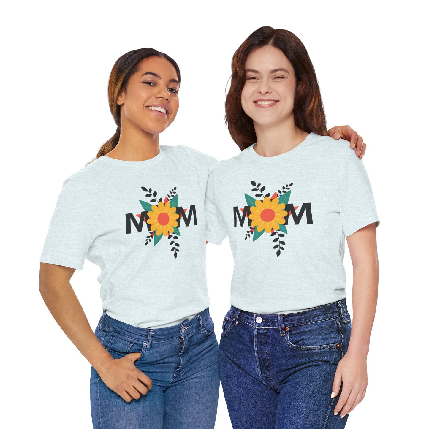 Mom Tee, Best Mom, Mom T-shirt, Love Mom, Mothers Day, Jersey Short Sleeve Tee - SmorgeousByGina