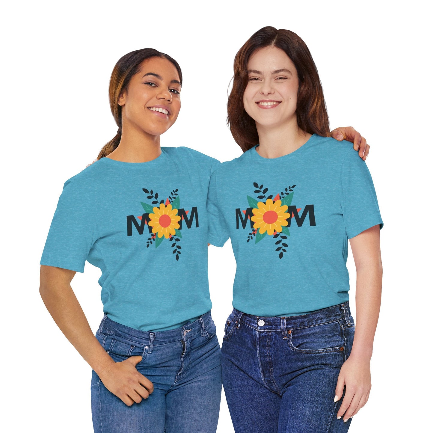 Mom Tee, Best Mom, Mom T-shirt, Love Mom, Mothers Day, Jersey Short Sleeve Tee - SmorgeousByGina