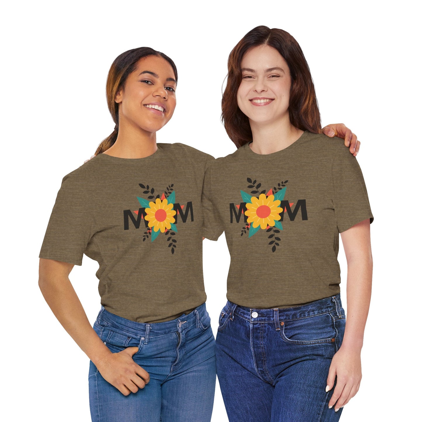 Mom Tee, Best Mom, Mom T-shirt, Love Mom, Mothers Day, Jersey Short Sleeve Tee - SmorgeousByGina