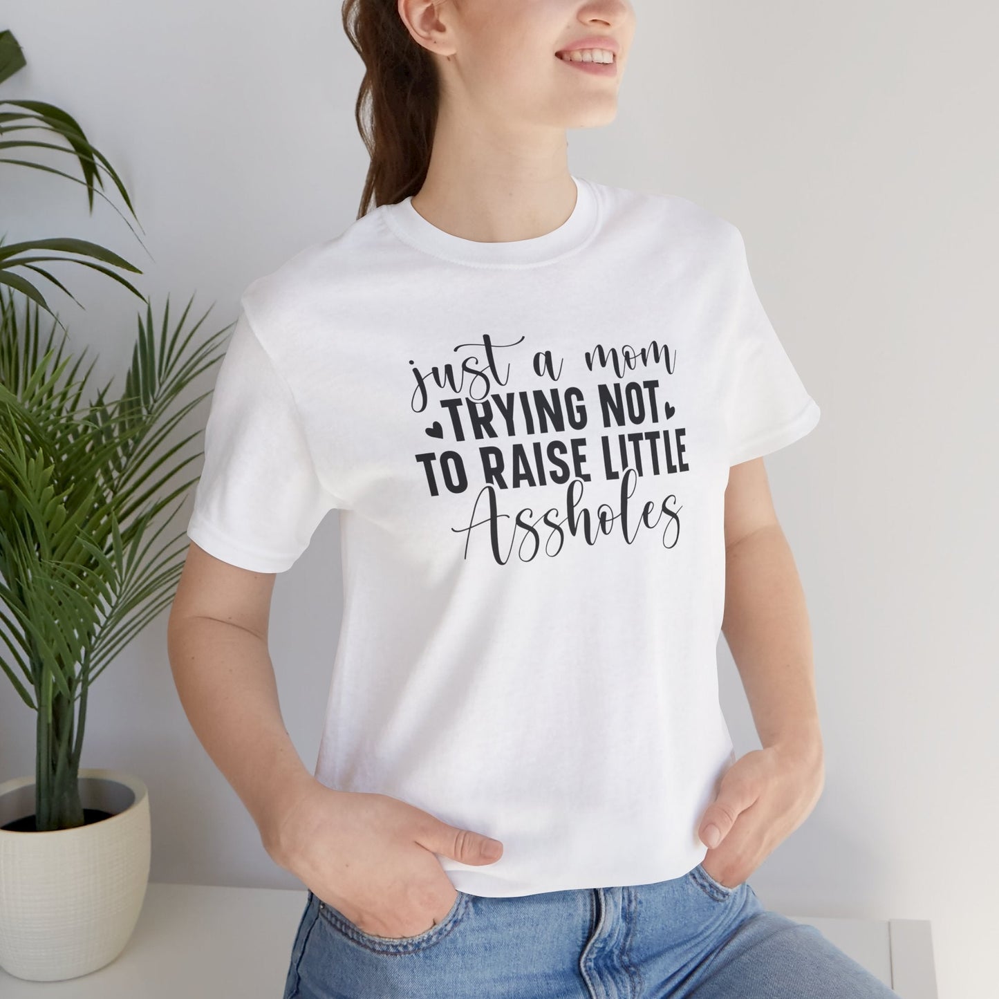 Mom Tee, Mom Shirt, Funny Mom Shirt, Mothers Day, Jersey Short Sleeve Tee - SmorgeousByGina