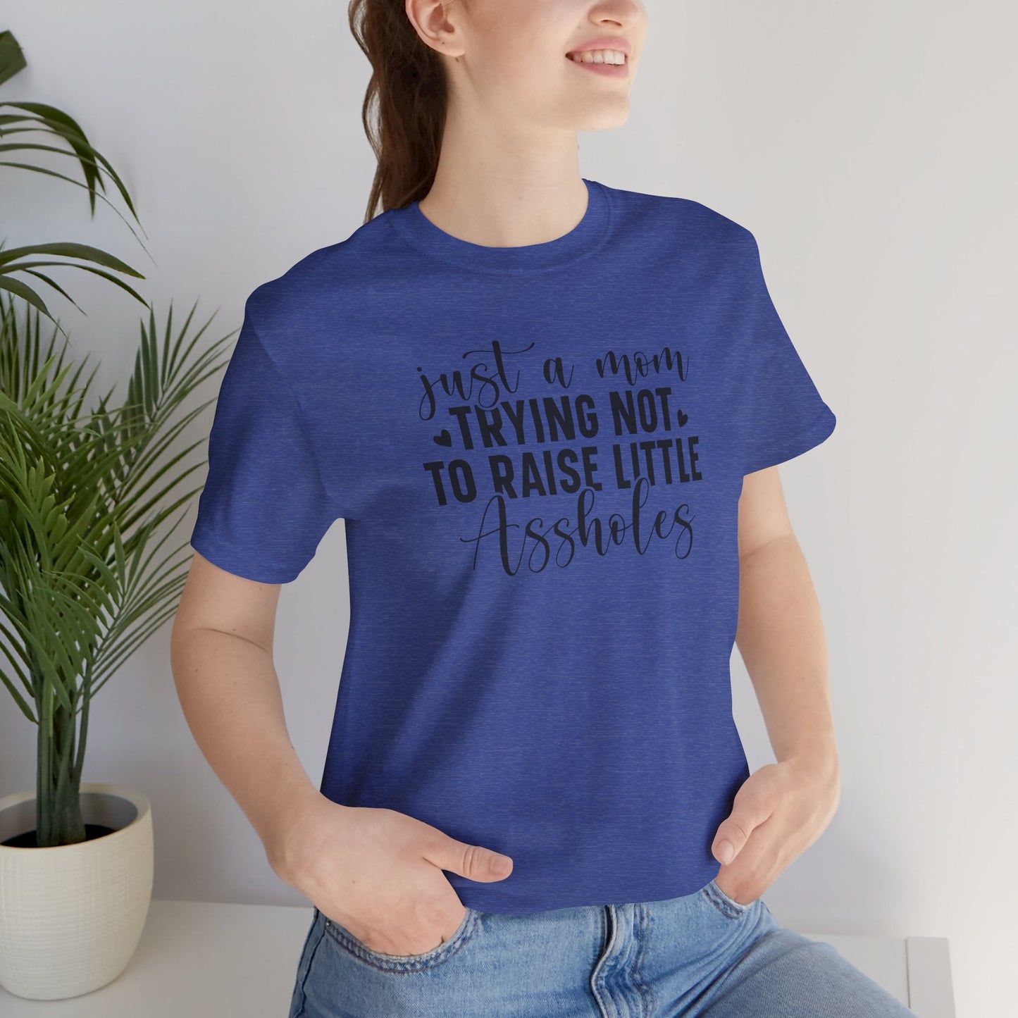 Mom Tee, Mom Shirt, Funny Mom Shirt, Mothers Day, Jersey Short Sleeve Tee - SmorgeousByGina