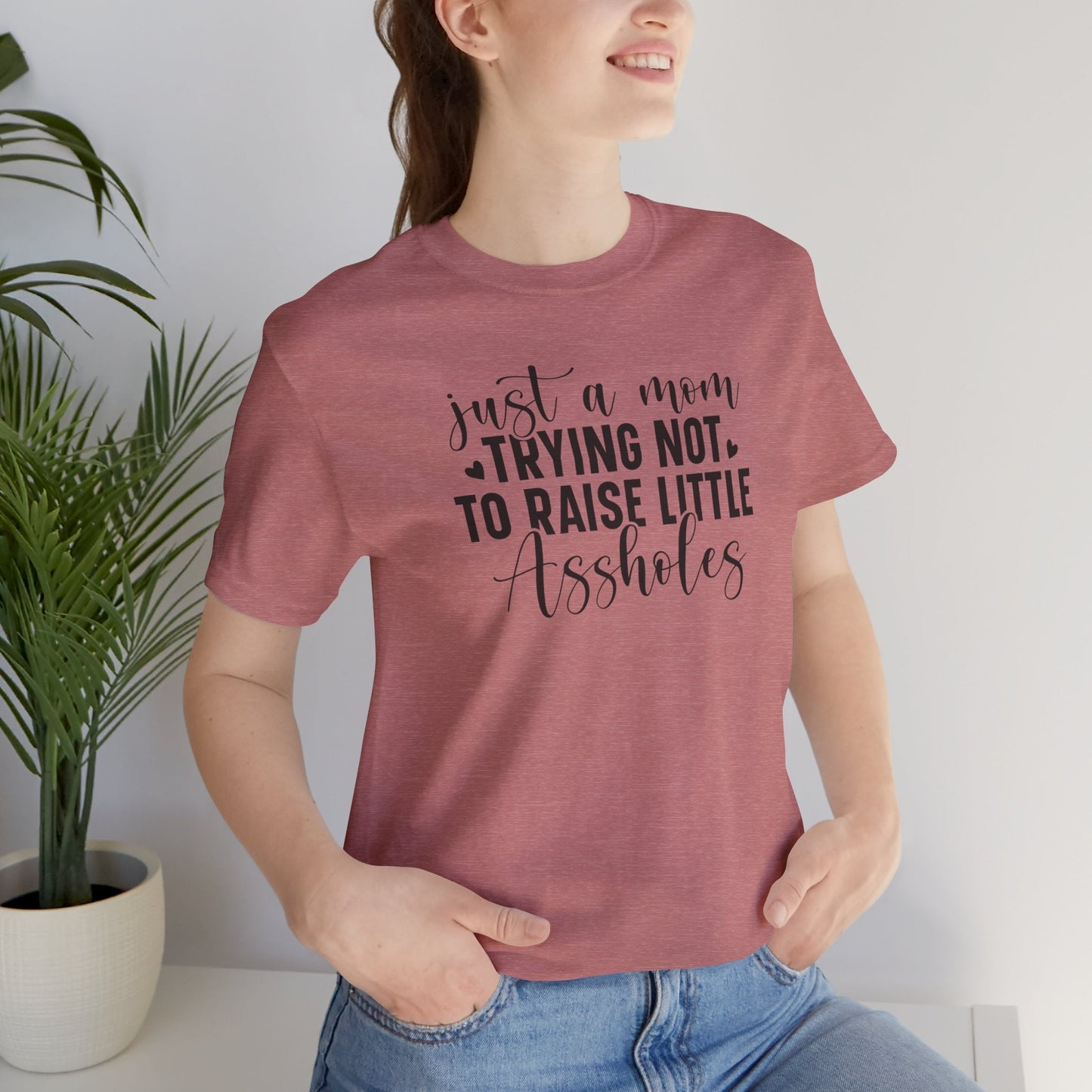 Mom Tee, Mom Shirt, Funny Mom Shirt, Mothers Day, Jersey Short Sleeve Tee - SmorgeousByGina