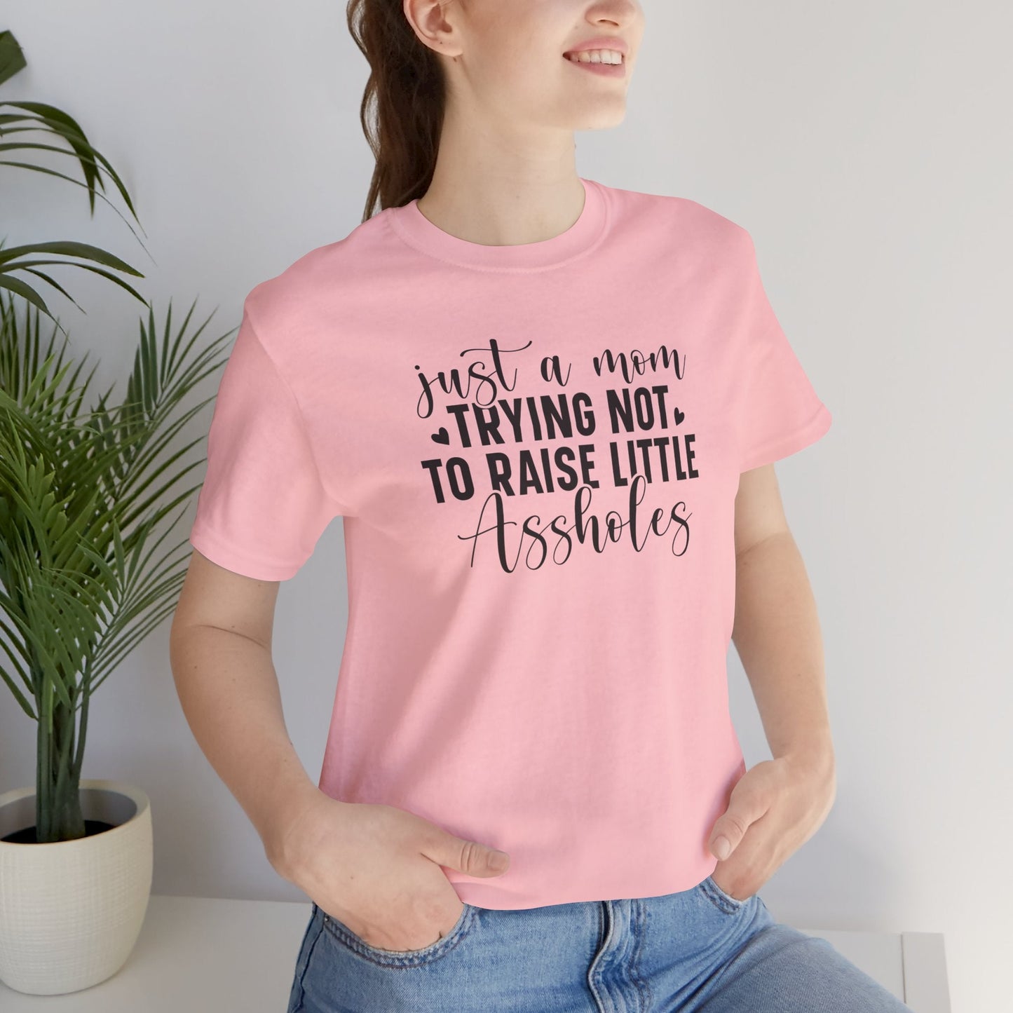 Mom Tee, Mom Shirt, Funny Mom Shirt, Mothers Day, Jersey Short Sleeve Tee - SmorgeousByGina