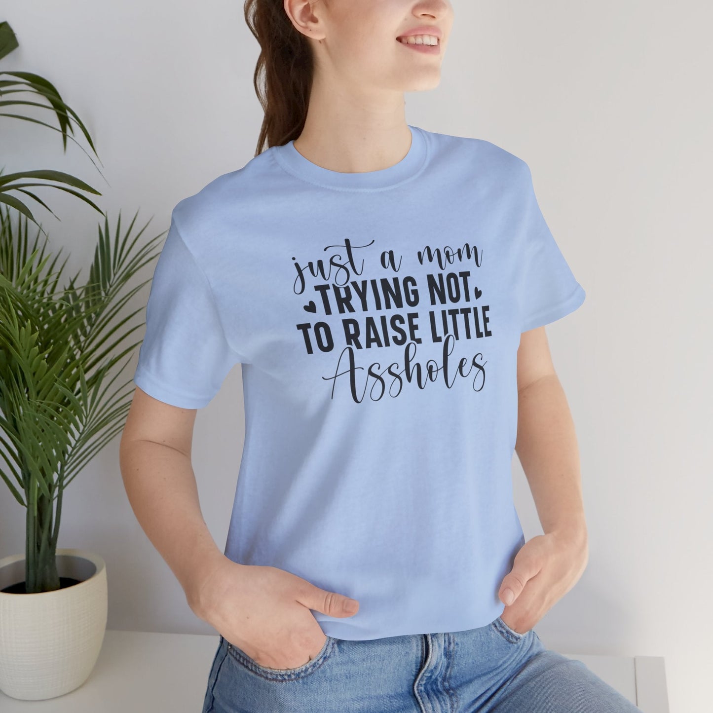 Mom Tee, Mom Shirt, Funny Mom Shirt, Mothers Day, Jersey Short Sleeve Tee - SmorgeousByGina