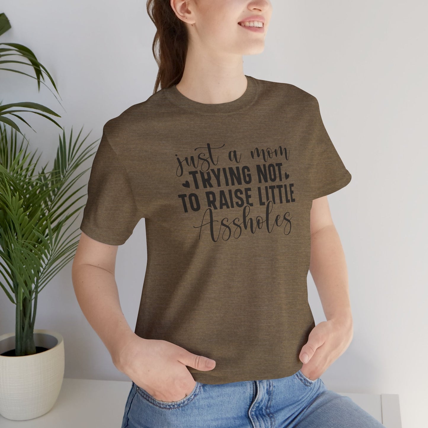 Mom Tee, Mom Shirt, Funny Mom Shirt, Mothers Day, Jersey Short Sleeve Tee - SmorgeousByGina