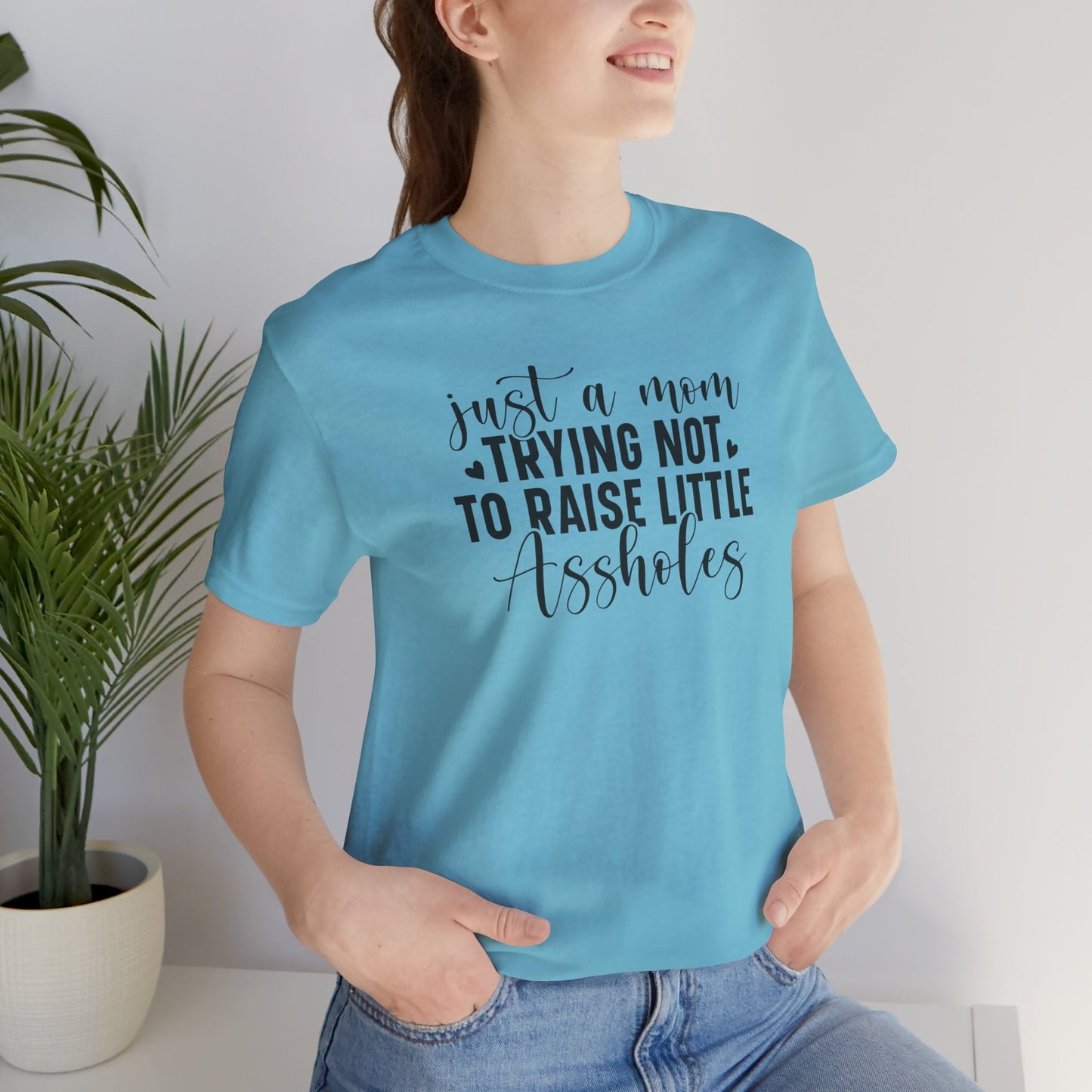 Mom Tee, Mom Shirt, Funny Mom Shirt, Mothers Day, Jersey Short Sleeve Tee - SmorgeousByGina