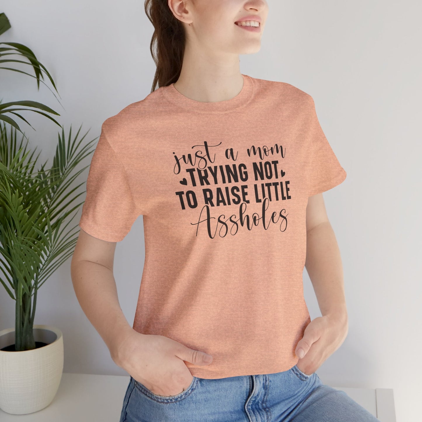 Mom Tee, Mom Shirt, Funny Mom Shirt, Mothers Day, Jersey Short Sleeve Tee - SmorgeousByGina