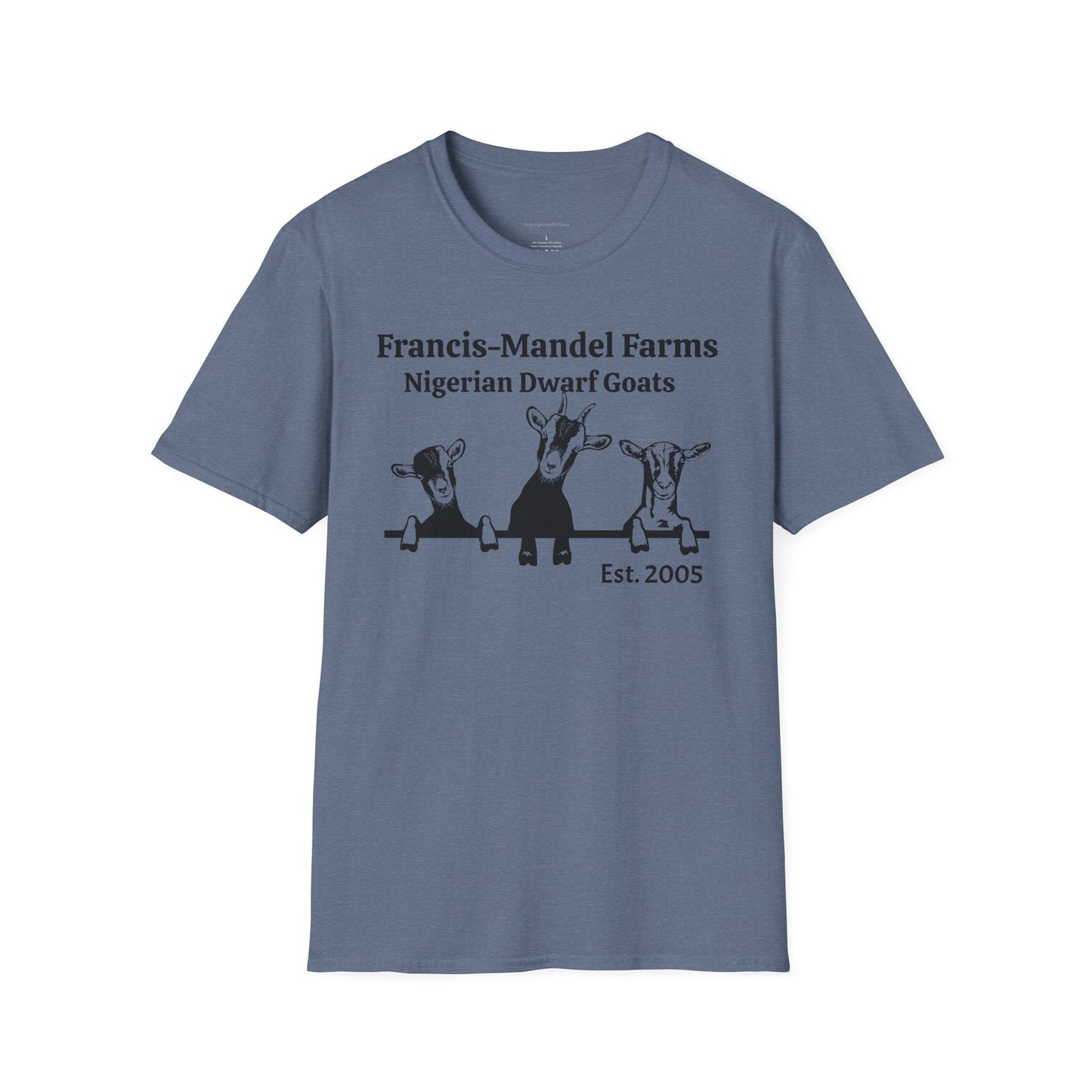 Personalized Goat Tee, Softstyle T-Shirt - SmorgeousByGina