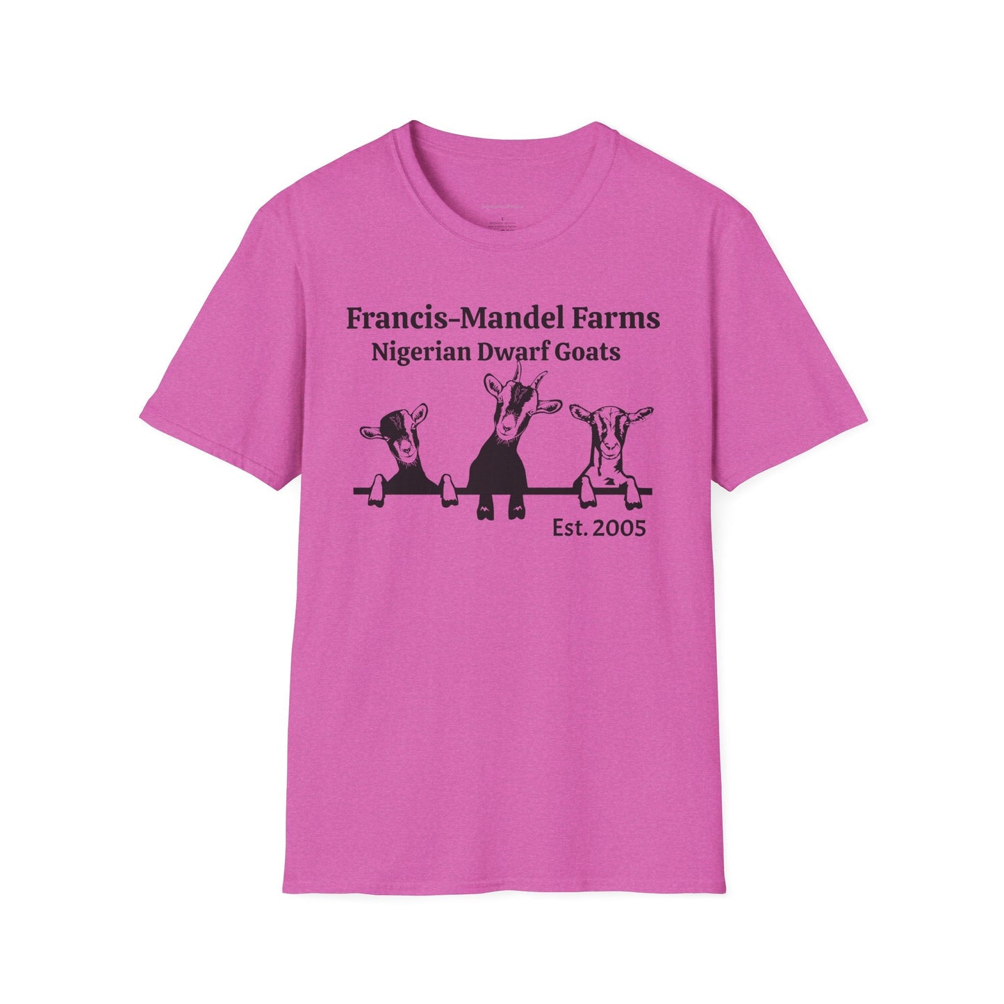 Personalized Goat Tee, Softstyle T-Shirt - SmorgeousByGina