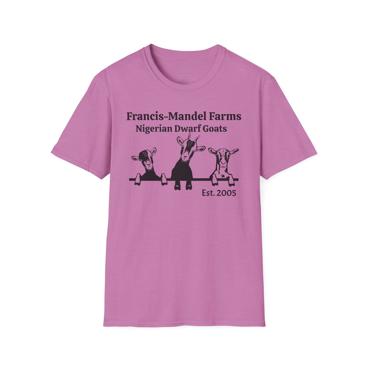Personalized Goat Tee, Softstyle T-Shirt - SmorgeousByGina