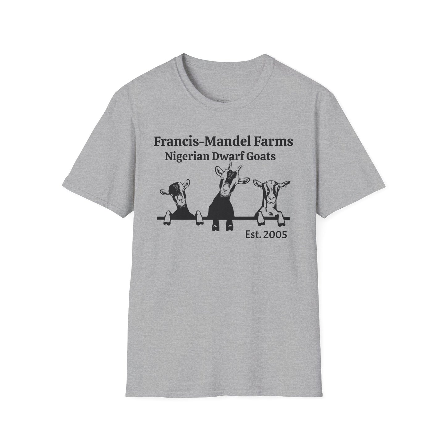 Personalized Goat Tee, Softstyle T-Shirt - SmorgeousByGina