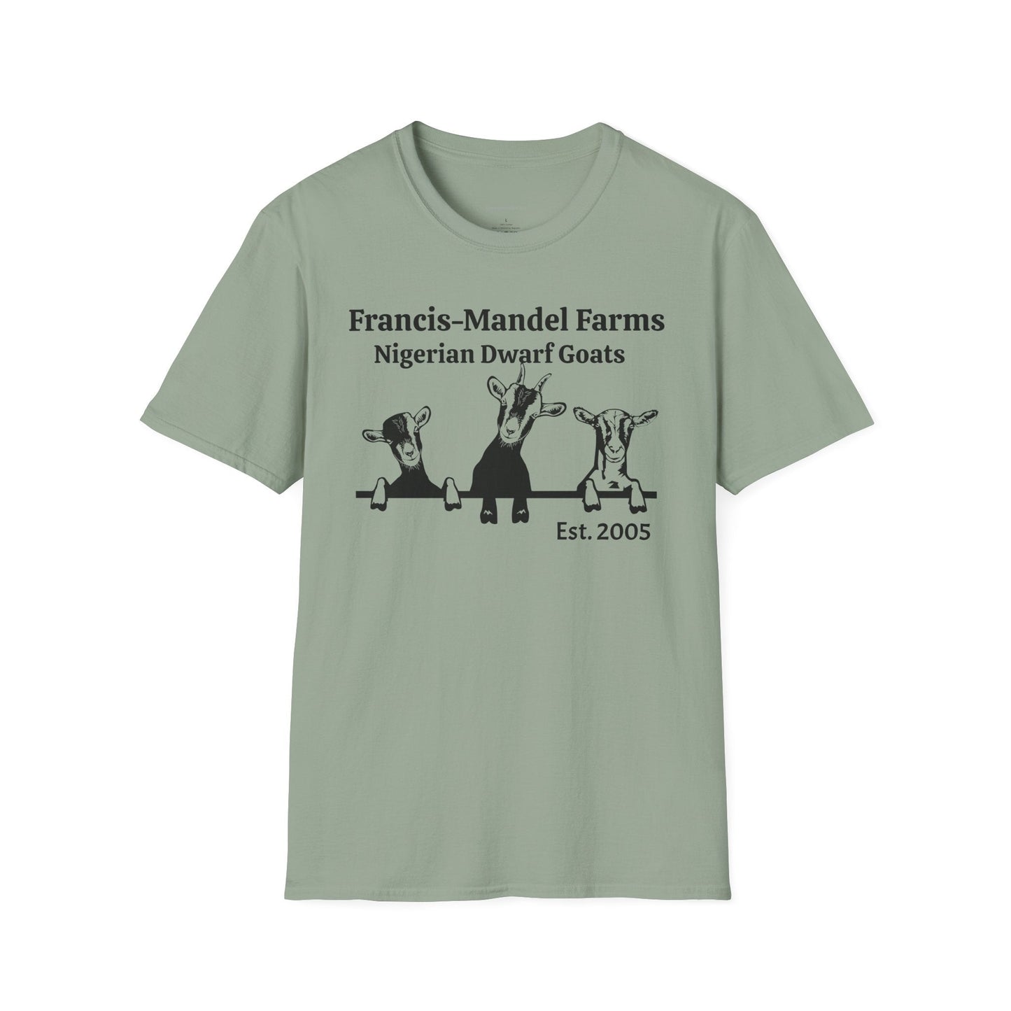 Personalized Goat Tee, Softstyle T-Shirt - SmorgeousByGina