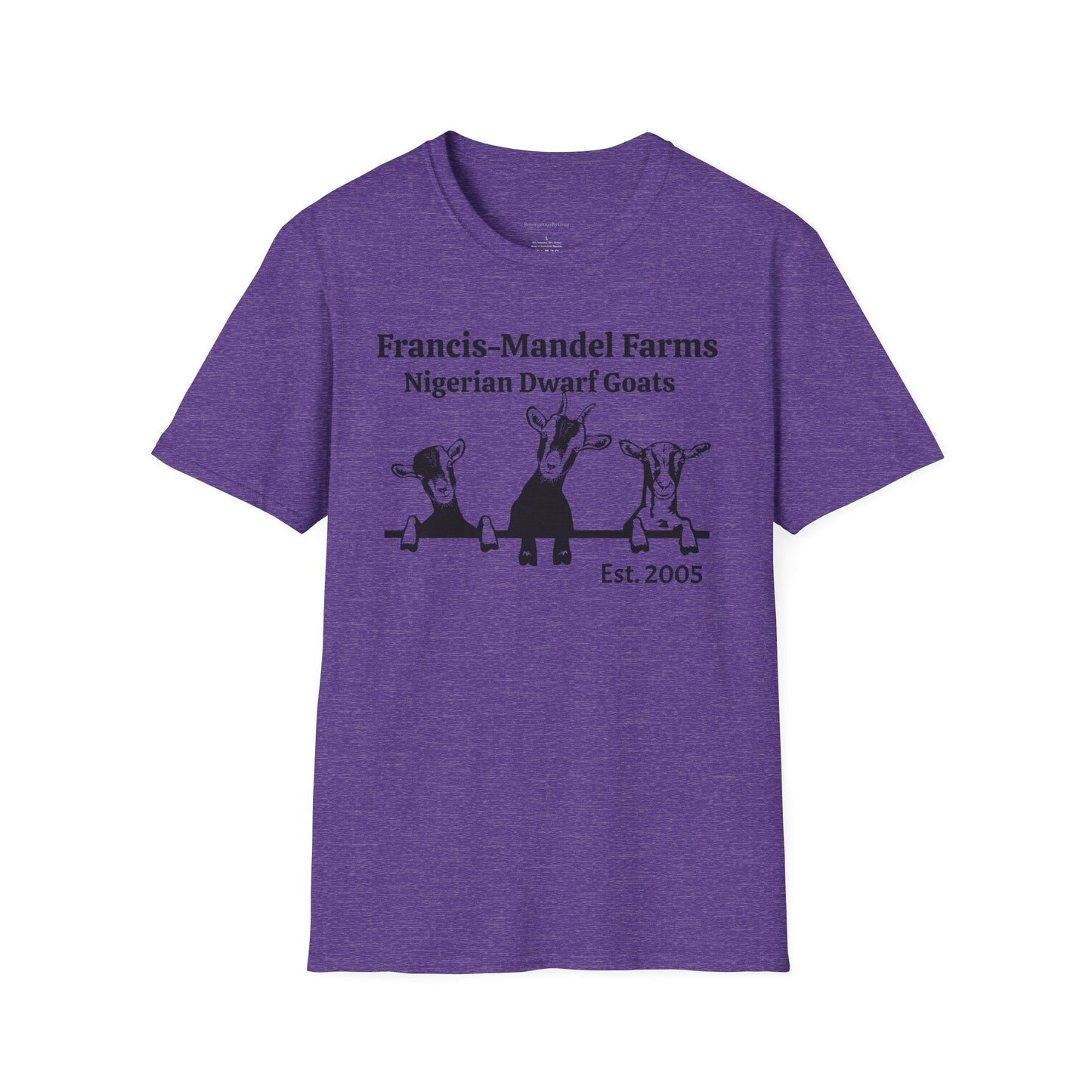 Personalized Goat Tee, Softstyle T-Shirt - SmorgeousByGina