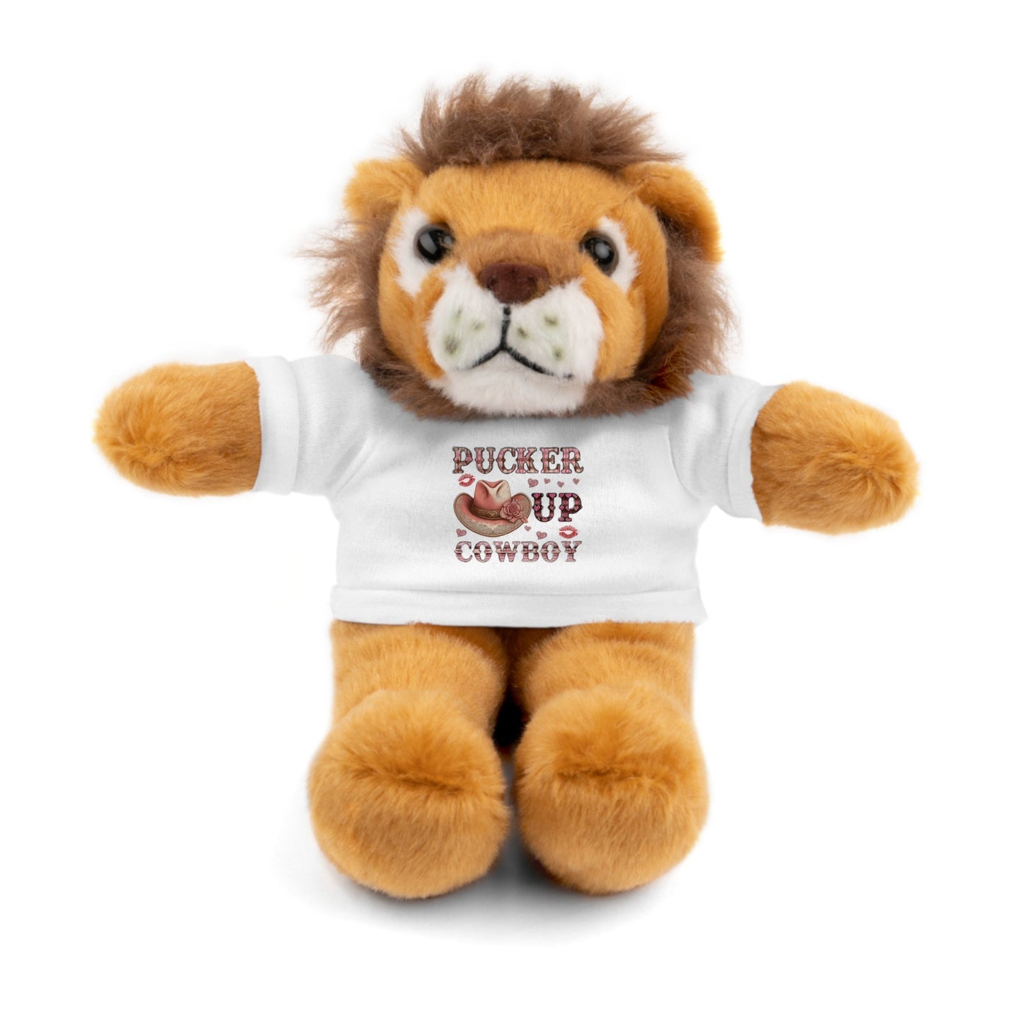 Pucker Up Cowboy Stuffed Animals with Tee - SmorgeousByGina