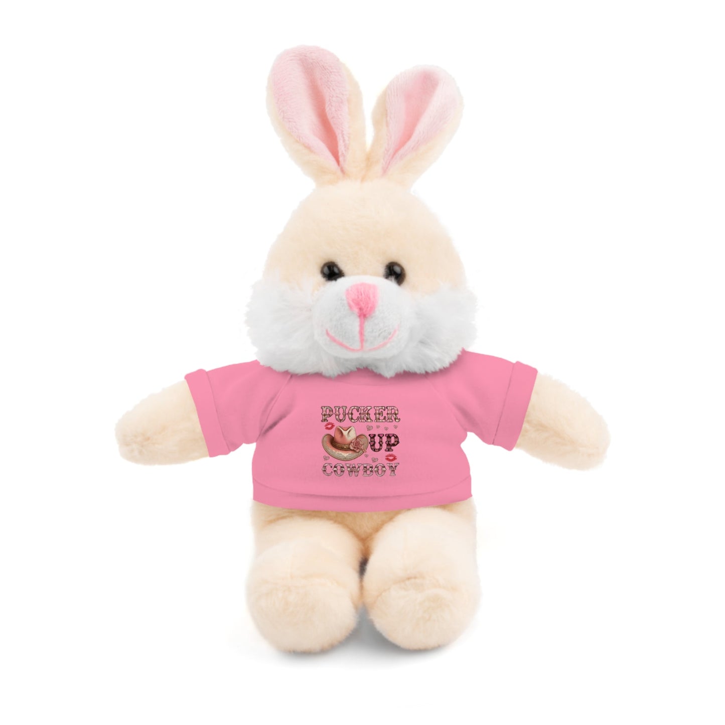 Pucker Up Cowboy Stuffed Animals with Tee - SmorgeousByGina