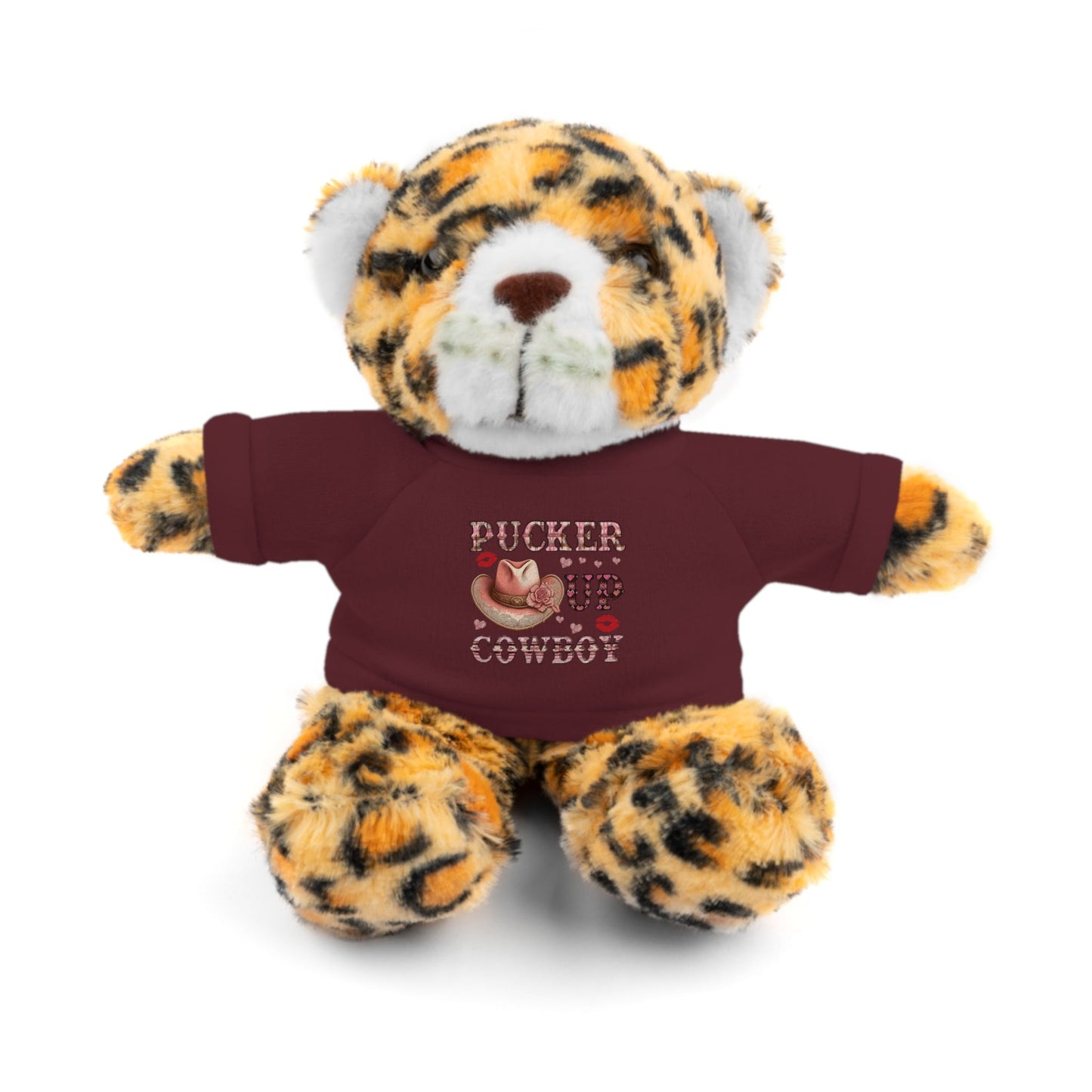 Pucker Up Cowboy Stuffed Animals with Tee - SmorgeousByGina