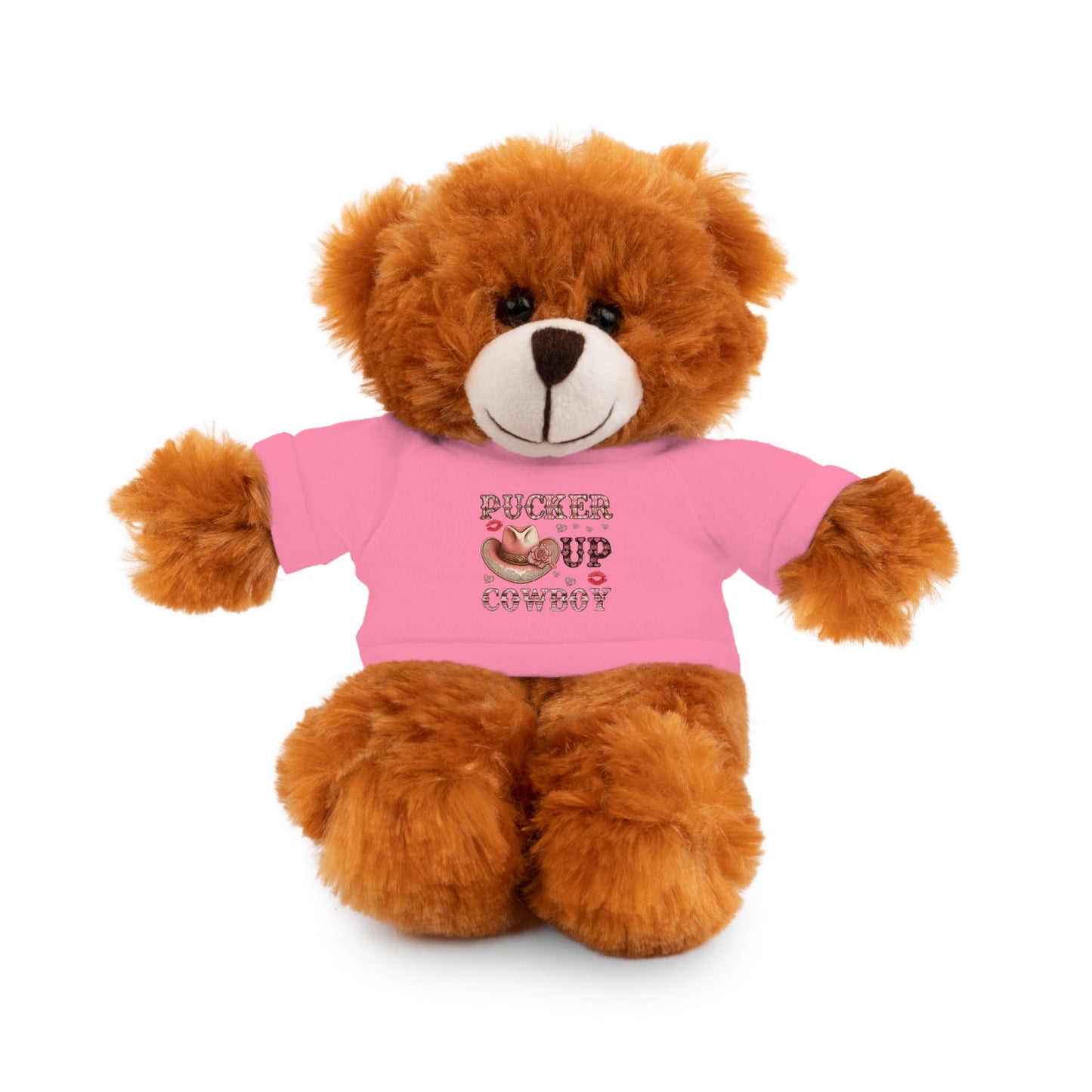 Pucker Up Cowboy Stuffed Animals with Tee - SmorgeousByGina