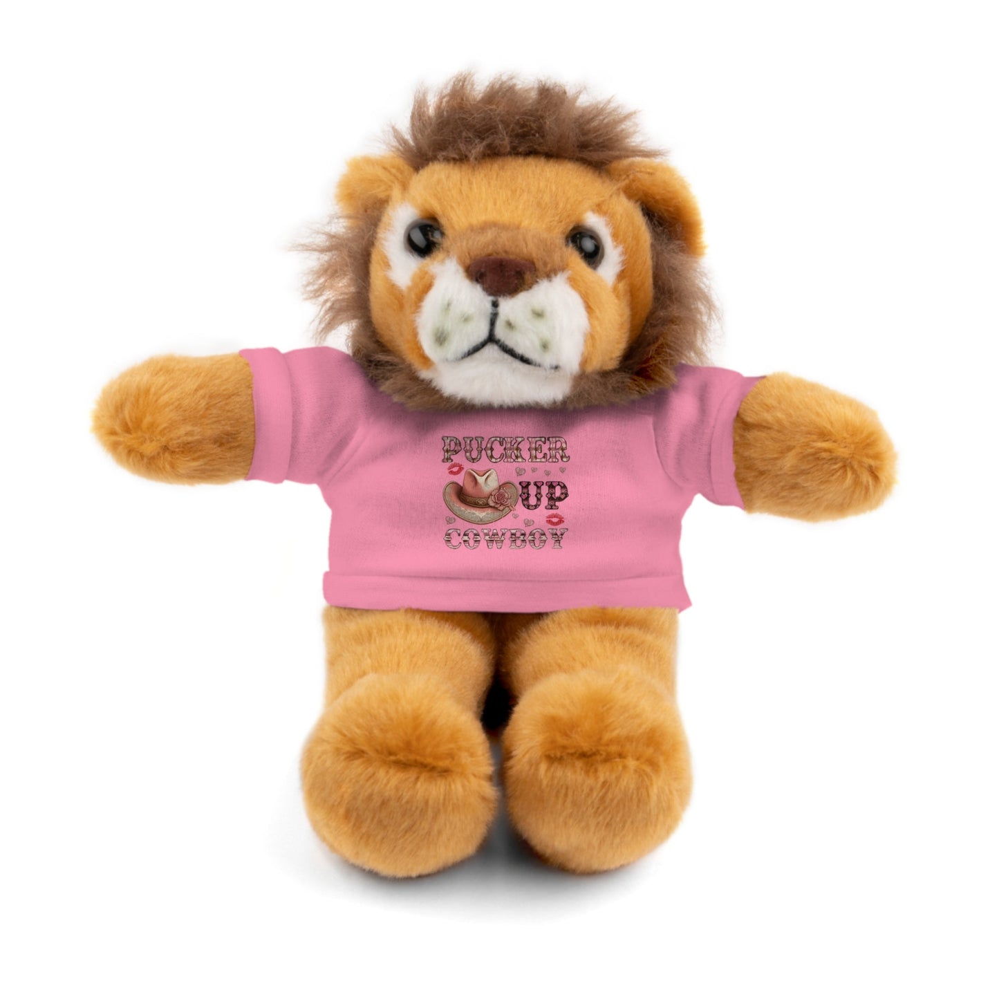 Pucker Up Cowboy Stuffed Animals with Tee - SmorgeousByGina