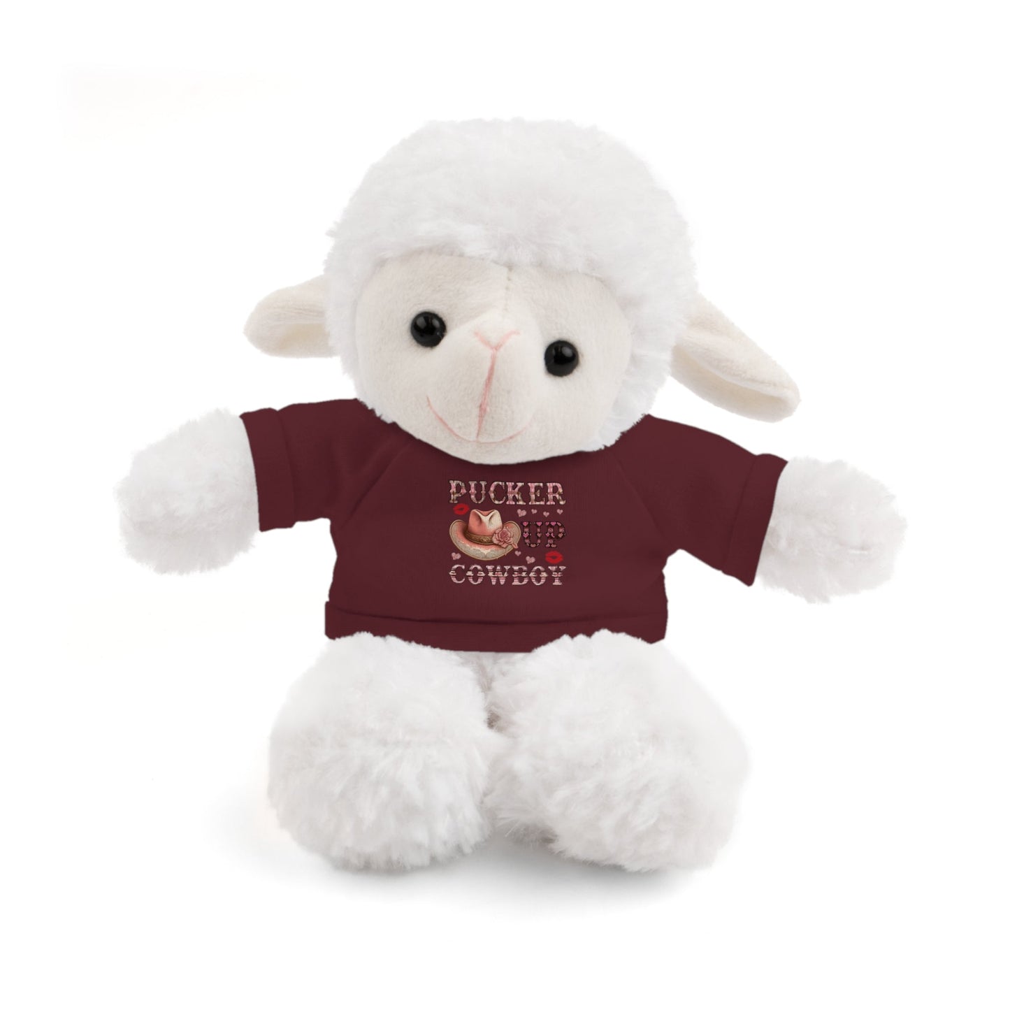 Pucker Up Cowboy Stuffed Animals with Tee - SmorgeousByGina