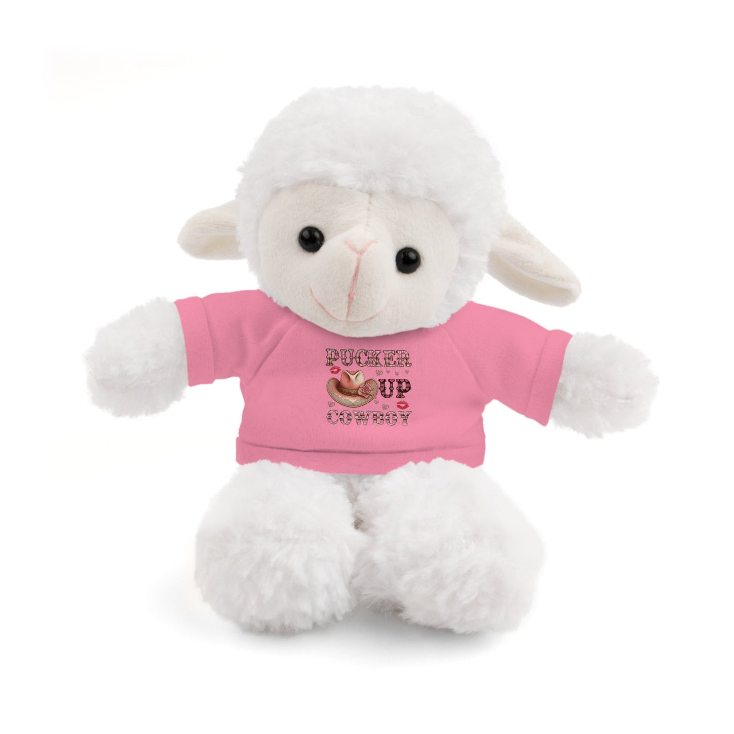 Pucker Up Cowboy Stuffed Animals with Tee - SmorgeousByGina