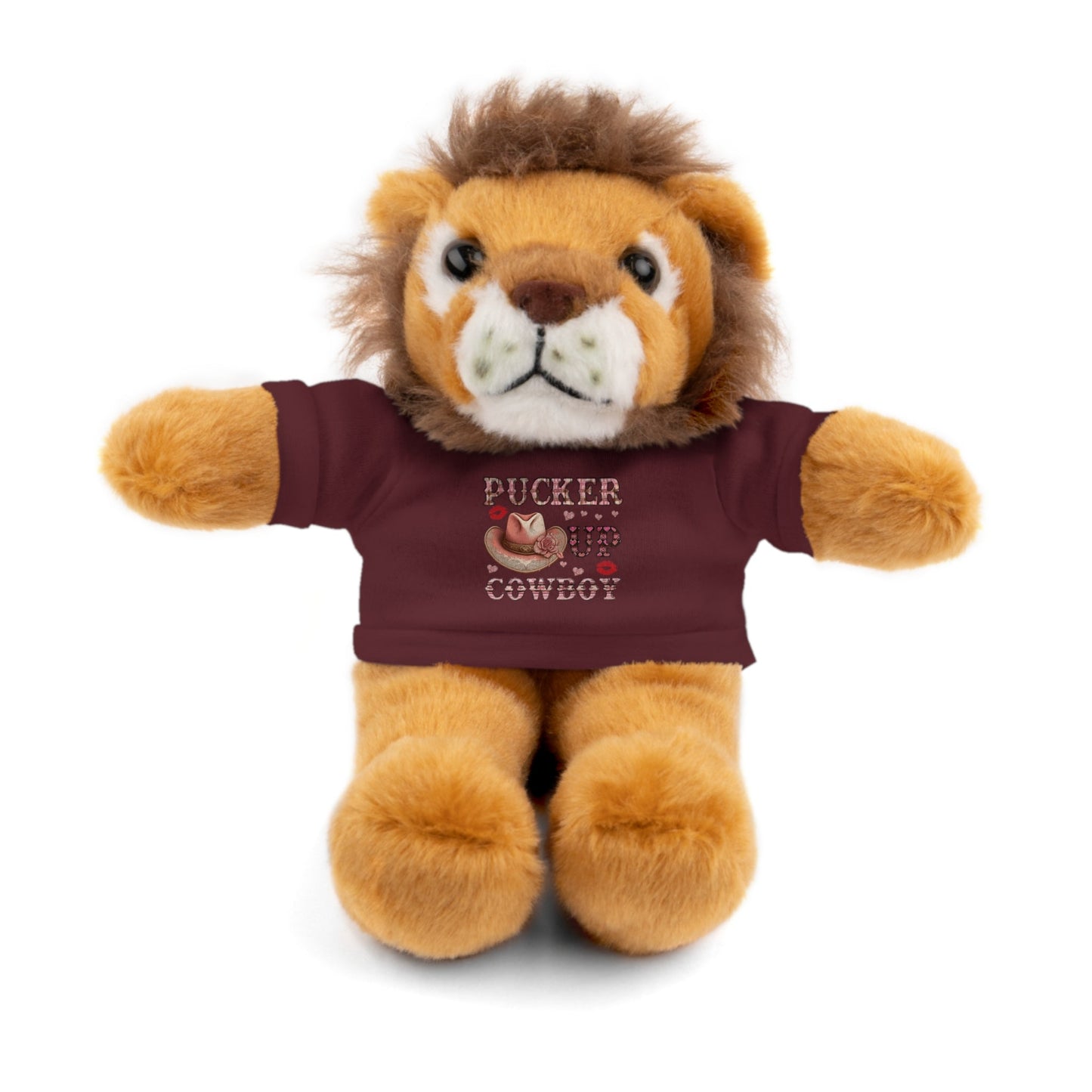 Pucker Up Cowboy Stuffed Animals with Tee - SmorgeousByGina