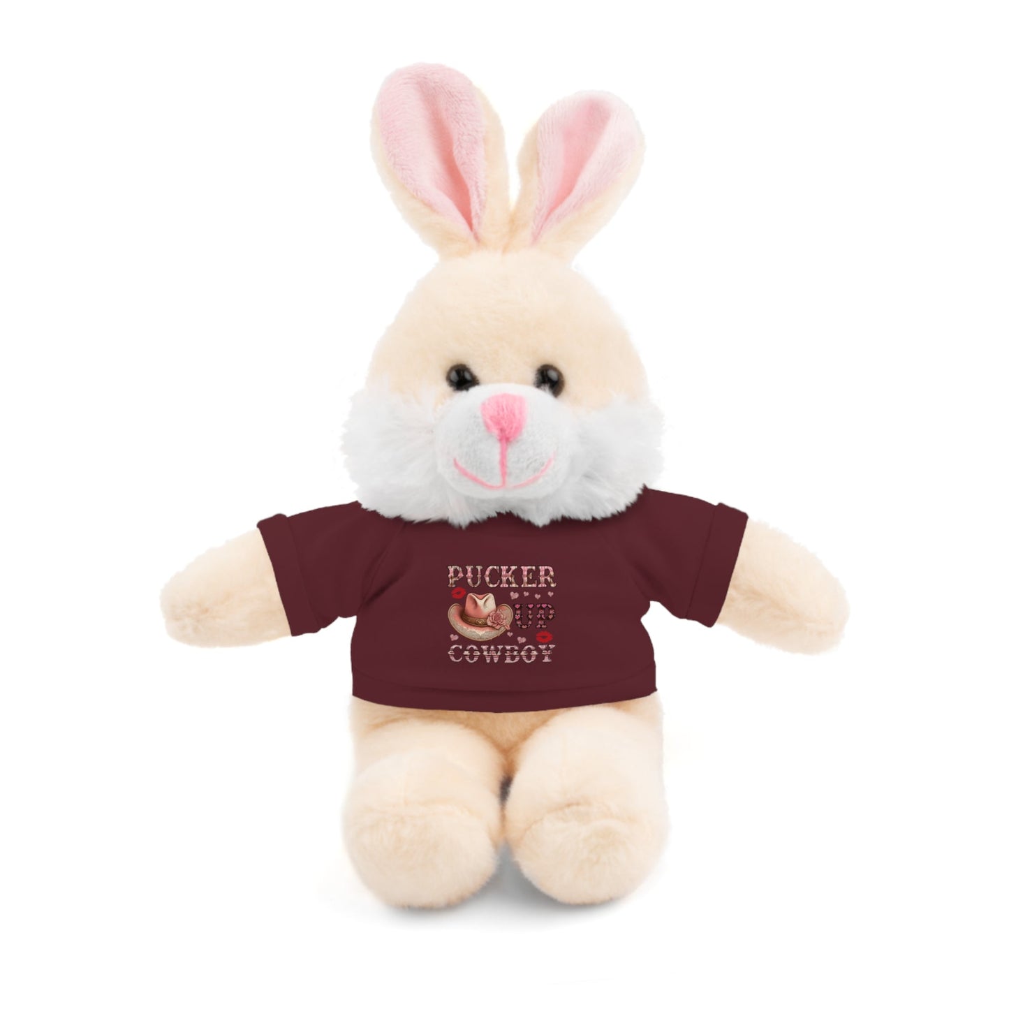 Pucker Up Cowboy Stuffed Animals with Tee - SmorgeousByGina