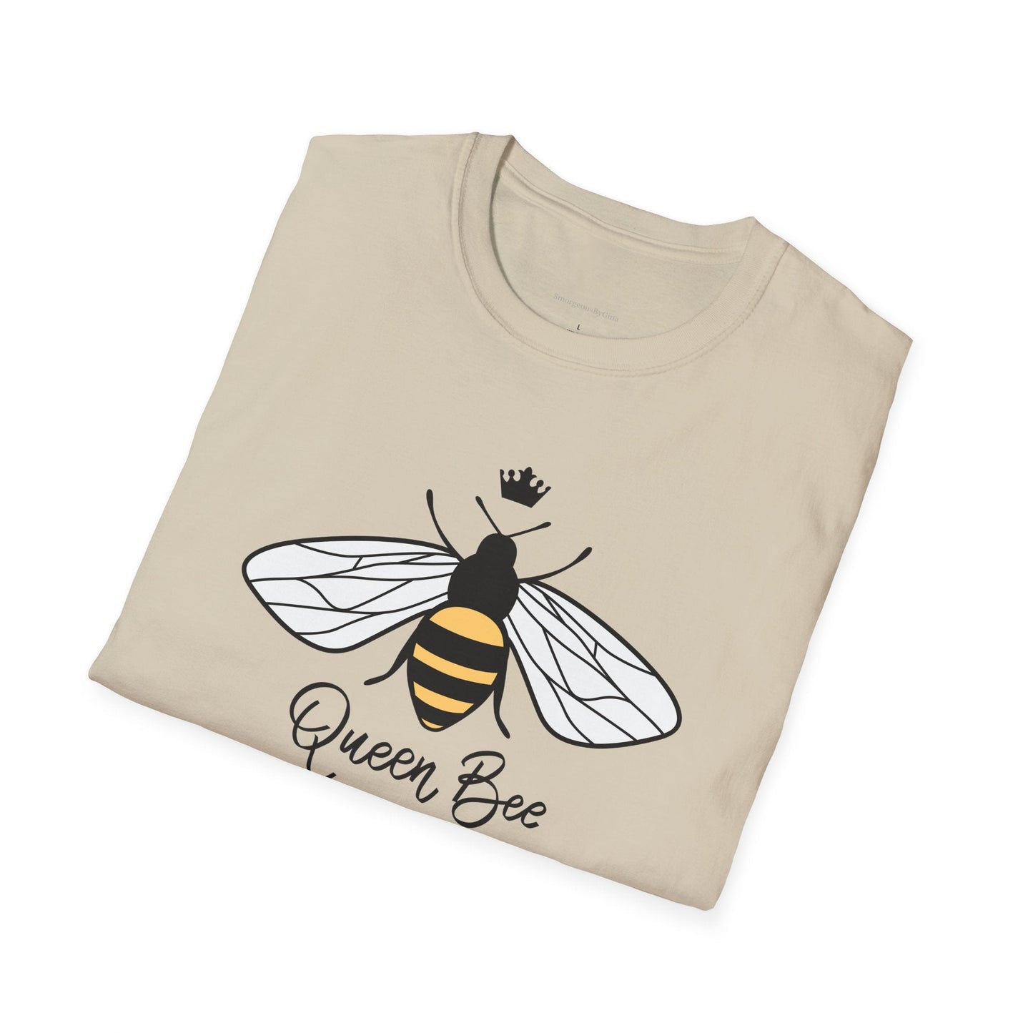 Queen Bee Tee, Queen Bee Shirt, Bee Shirt, Bees, Softstyle T-Shirt, Celebrate Spring Tee - SmorgeousByGina