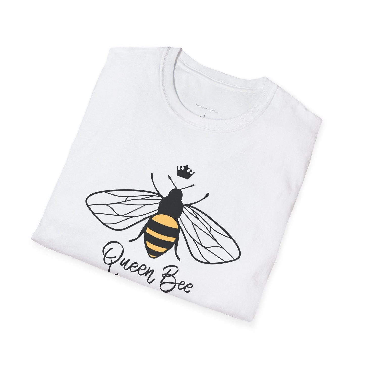 Queen Bee Tee, Queen Bee Shirt, Bee Shirt, Bees, Softstyle T-Shirt, Celebrate Spring Tee - SmorgeousByGina