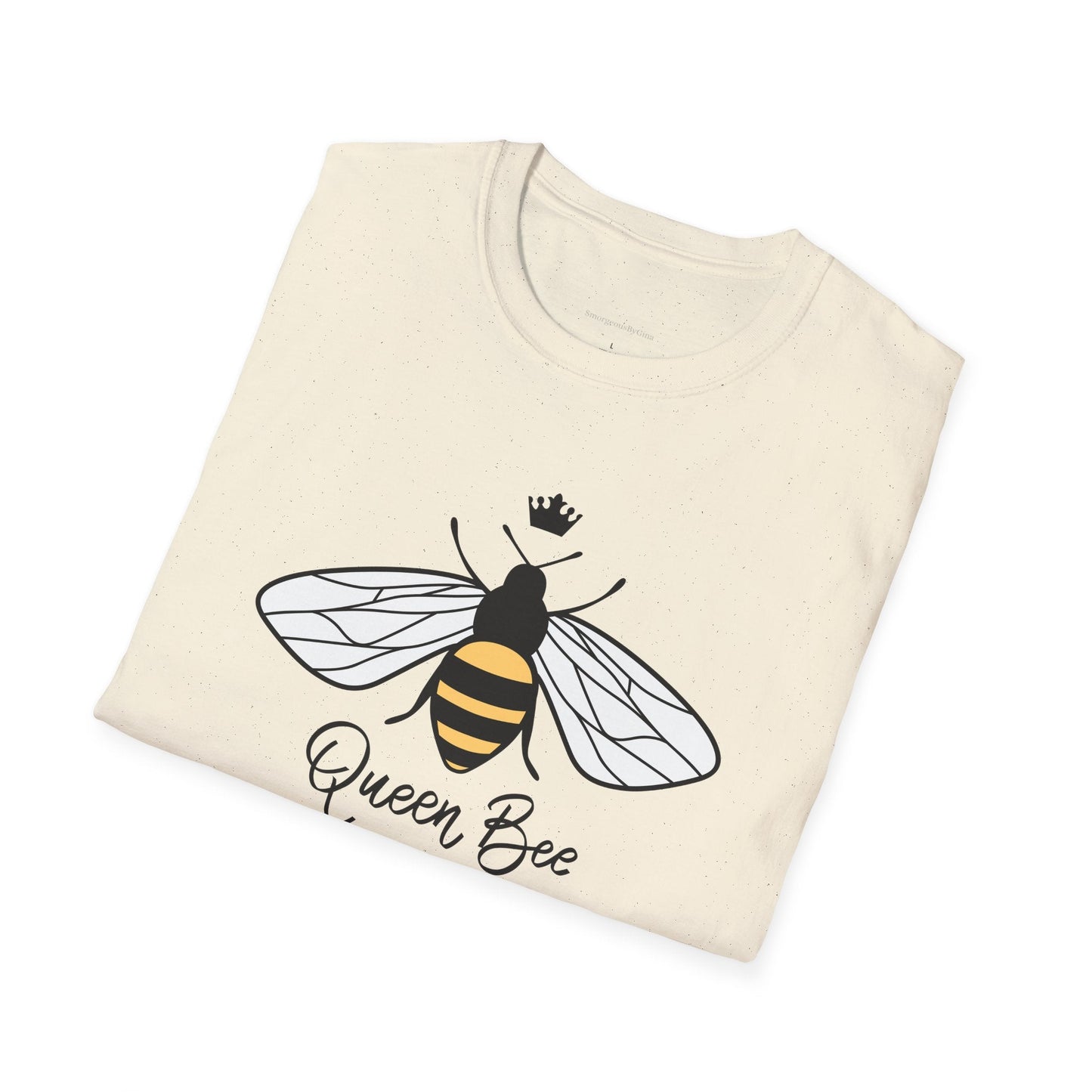 Queen Bee Tee, Queen Bee Shirt, Bee Shirt, Bees, Softstyle T-Shirt, Celebrate Spring Tee - SmorgeousByGina