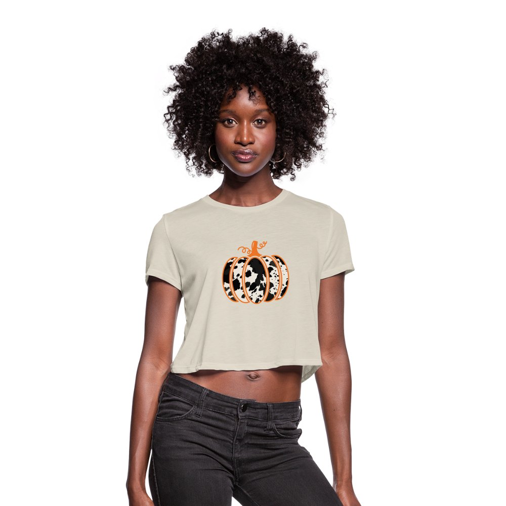 Rawhide Pumpkin Women's Cropped T-Shirt - SmorgeousByGina