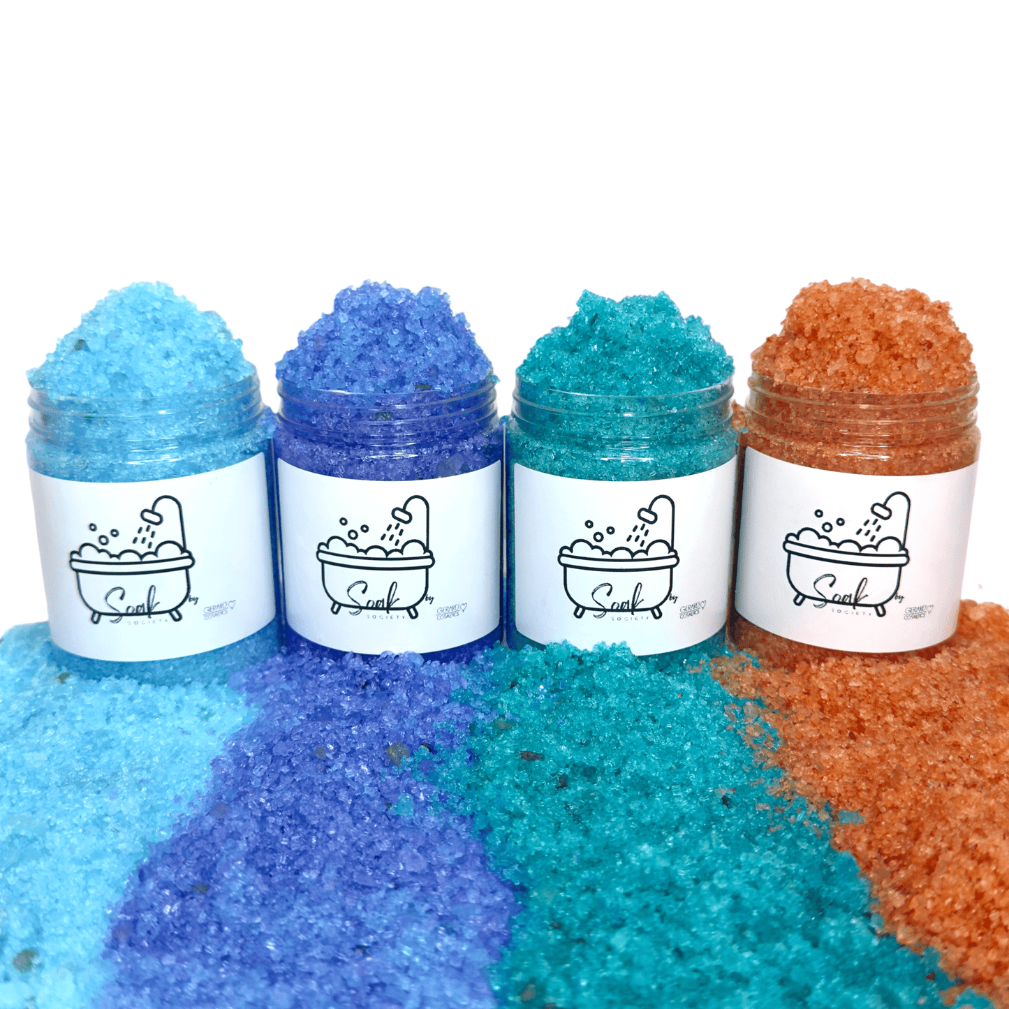 Soak Society Bath Salts - Cherry Chip