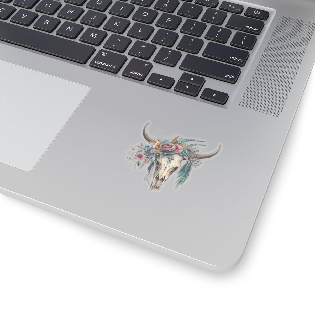 Sticker, Boho Cow Sticker, Boho, Floral Cow Sticker, K-C Stickers - SmorgeousByGina