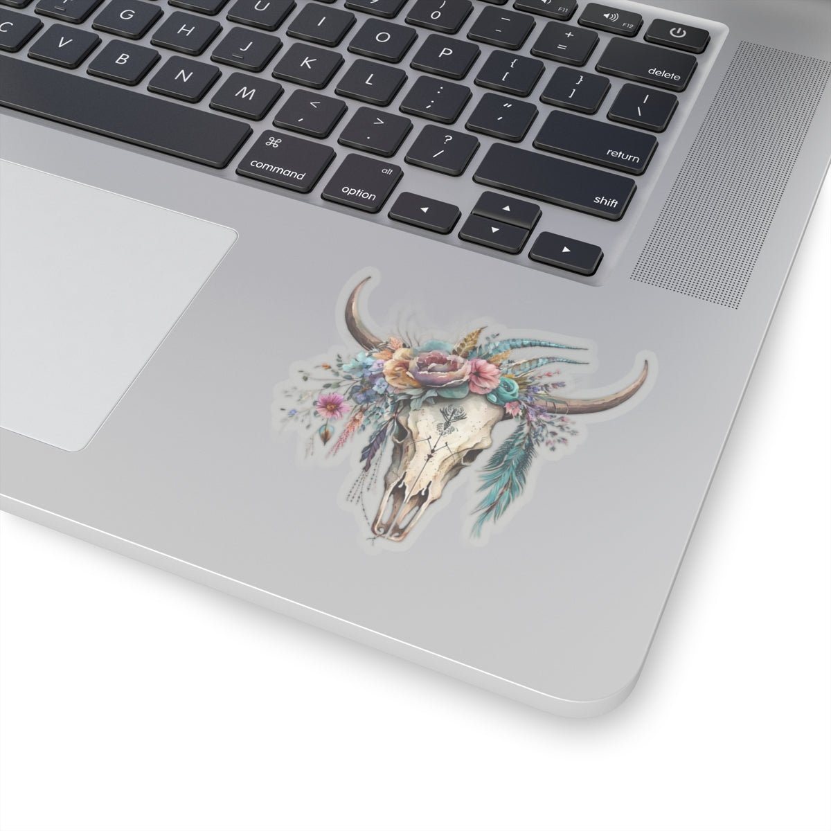 Sticker, Boho Cow Sticker, Boho, Floral Cow Sticker, K-C Stickers - SmorgeousByGina