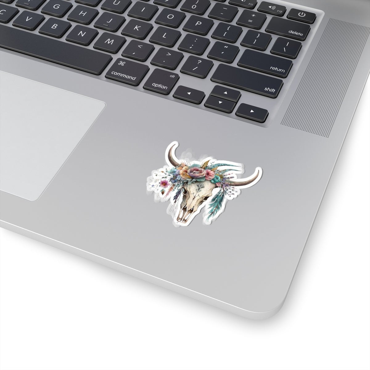 Sticker, Boho Cow Sticker, Boho, Floral Cow Sticker, K-C Stickers - SmorgeousByGina