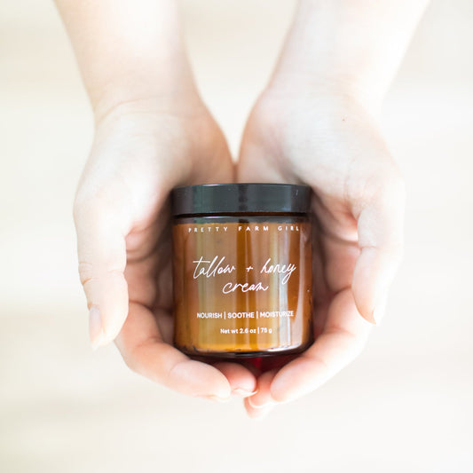 Fragrance Free Tallow + Honey Cream for Sensitive Skin