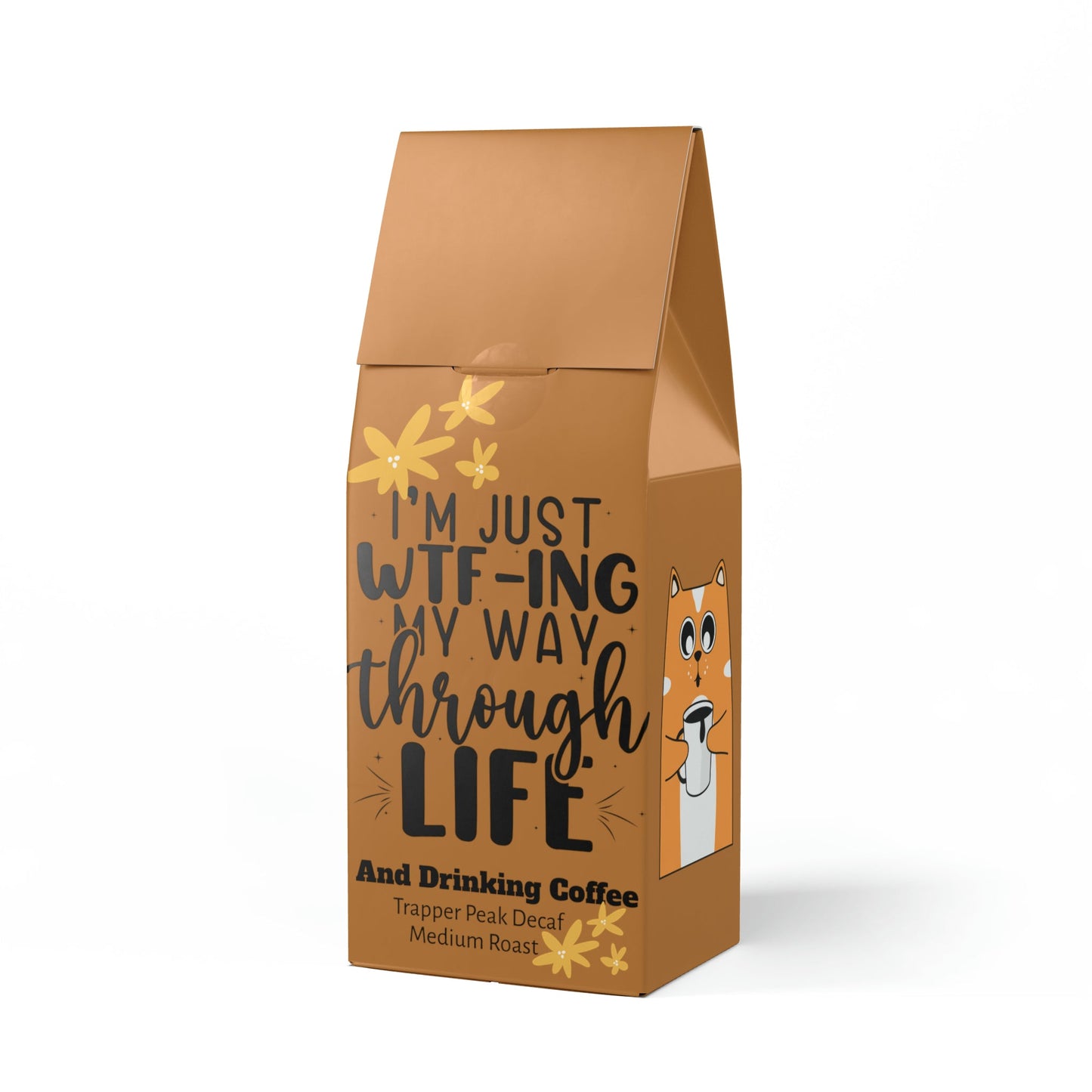 Trapper Peak Decaf Coffee Blend, Coffee, Decaf, Medium Roast, (Medium Roast) - SmorgeousByGina