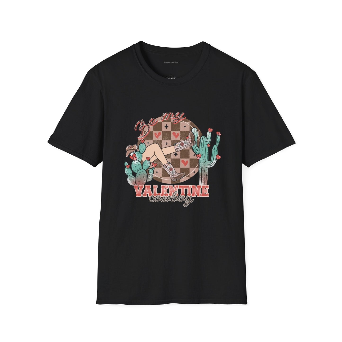 Valentine Cowboy Softstyle T-Shirt - SmorgeousByGina