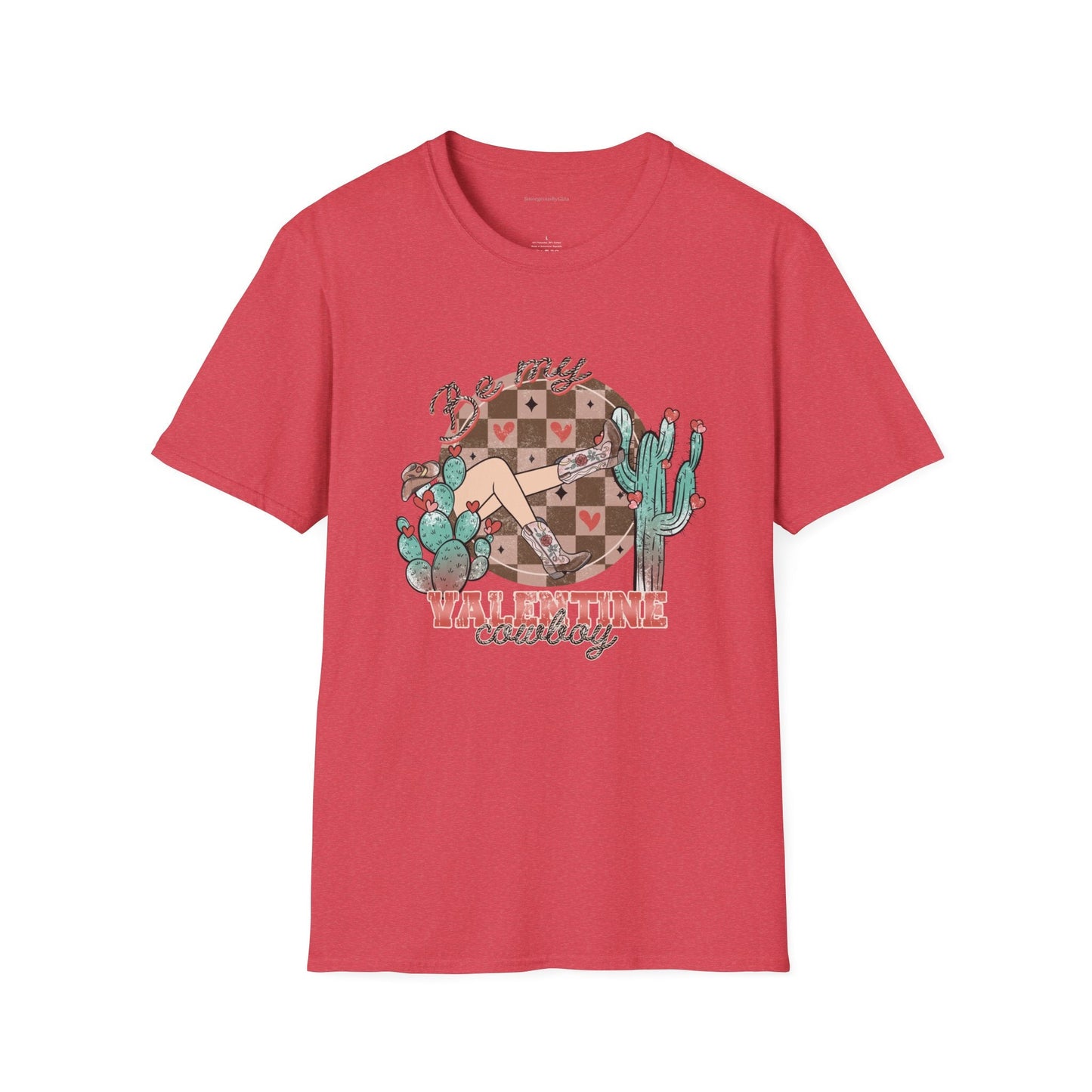 Valentine Cowboy Softstyle T-Shirt - SmorgeousByGina