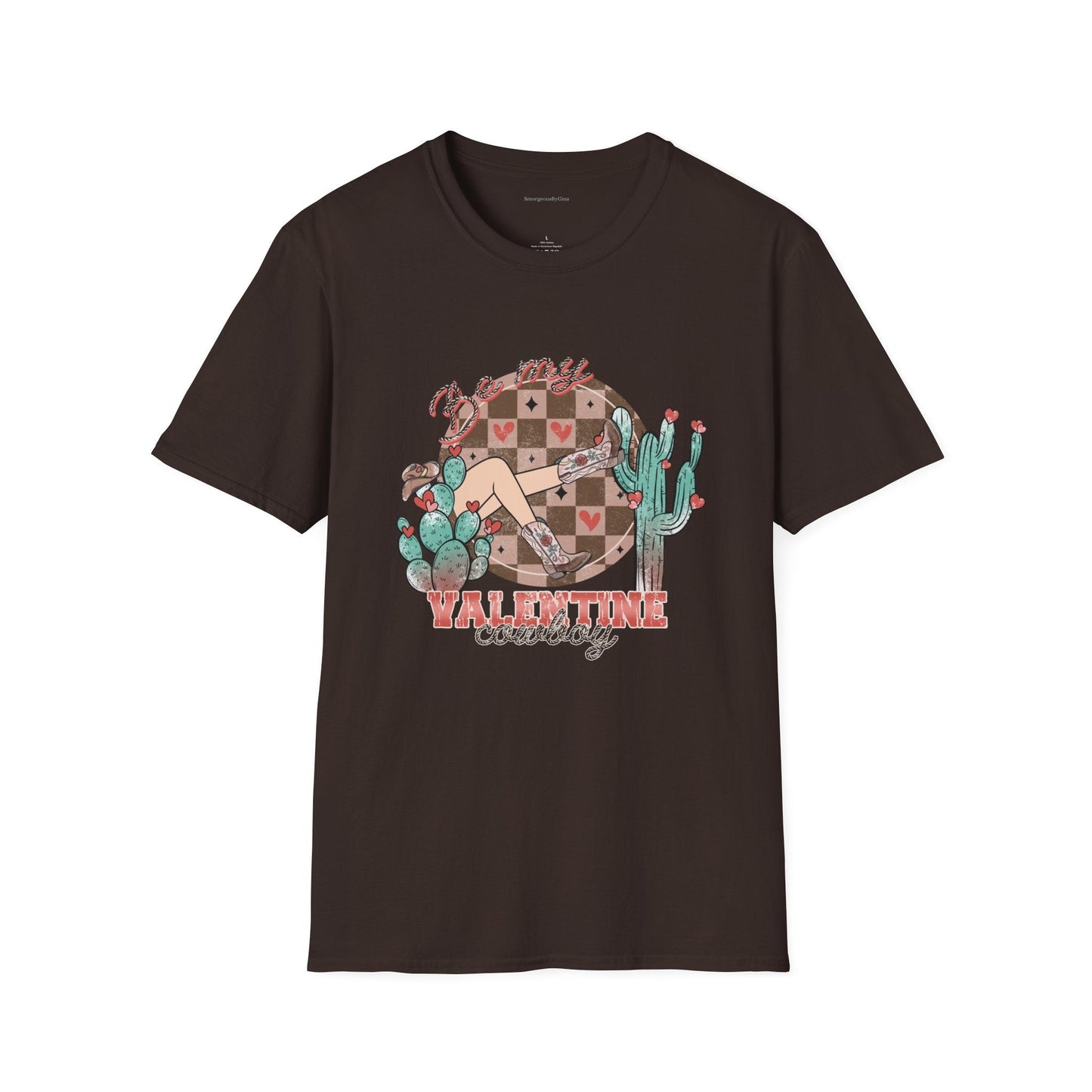 Valentine Cowboy Softstyle T-Shirt - SmorgeousByGina