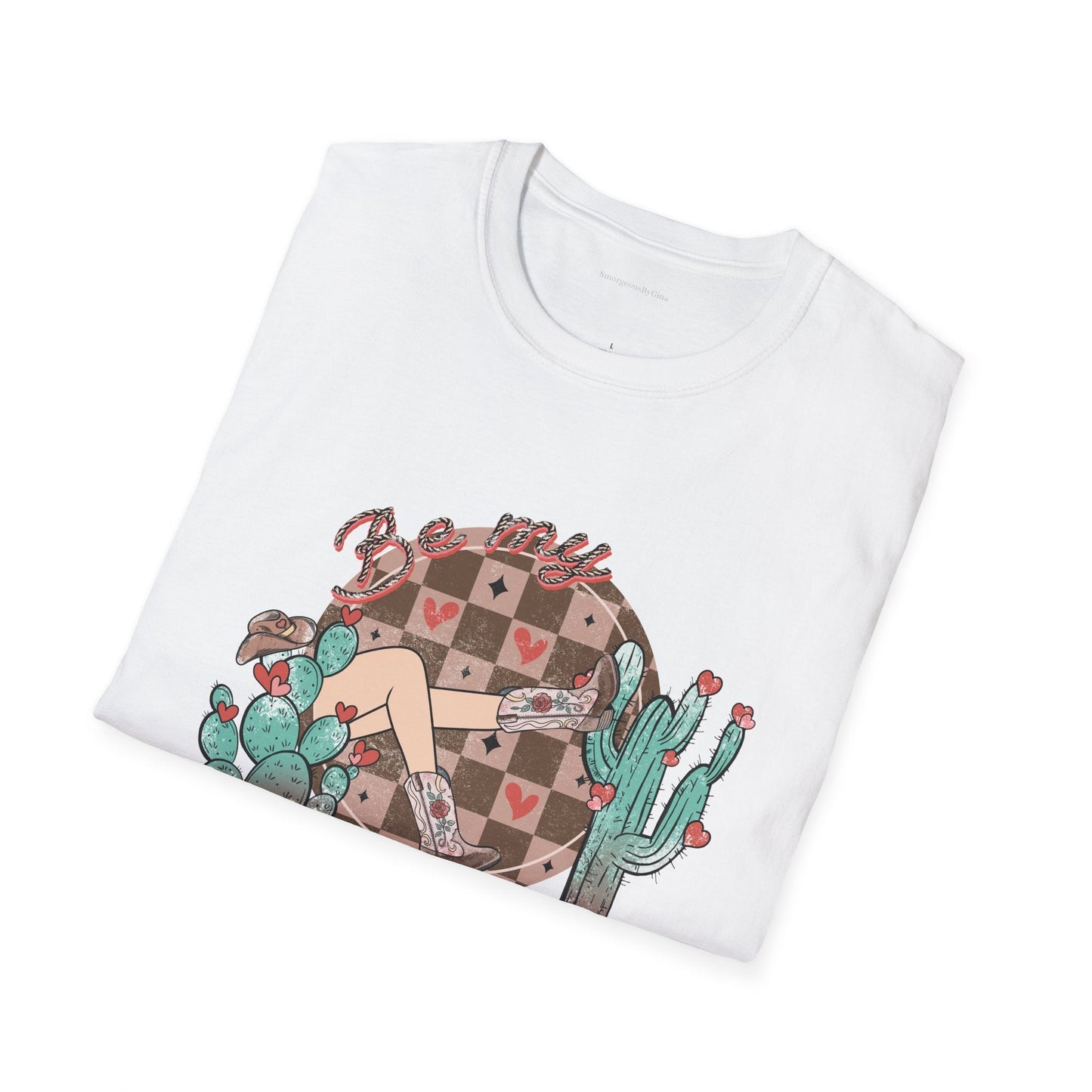 Valentine Cowboy Softstyle T-Shirt - SmorgeousByGina